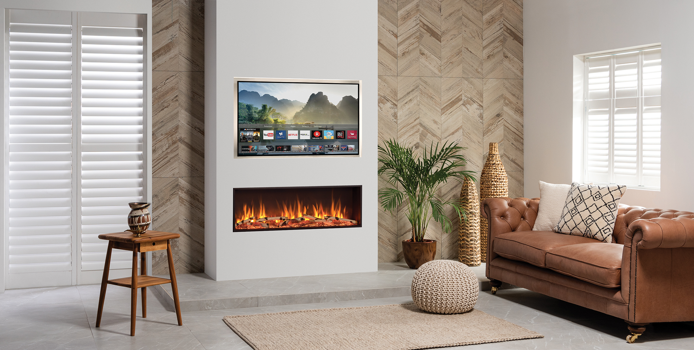 Gazco eStudio 105R Inset Media Wall Fire