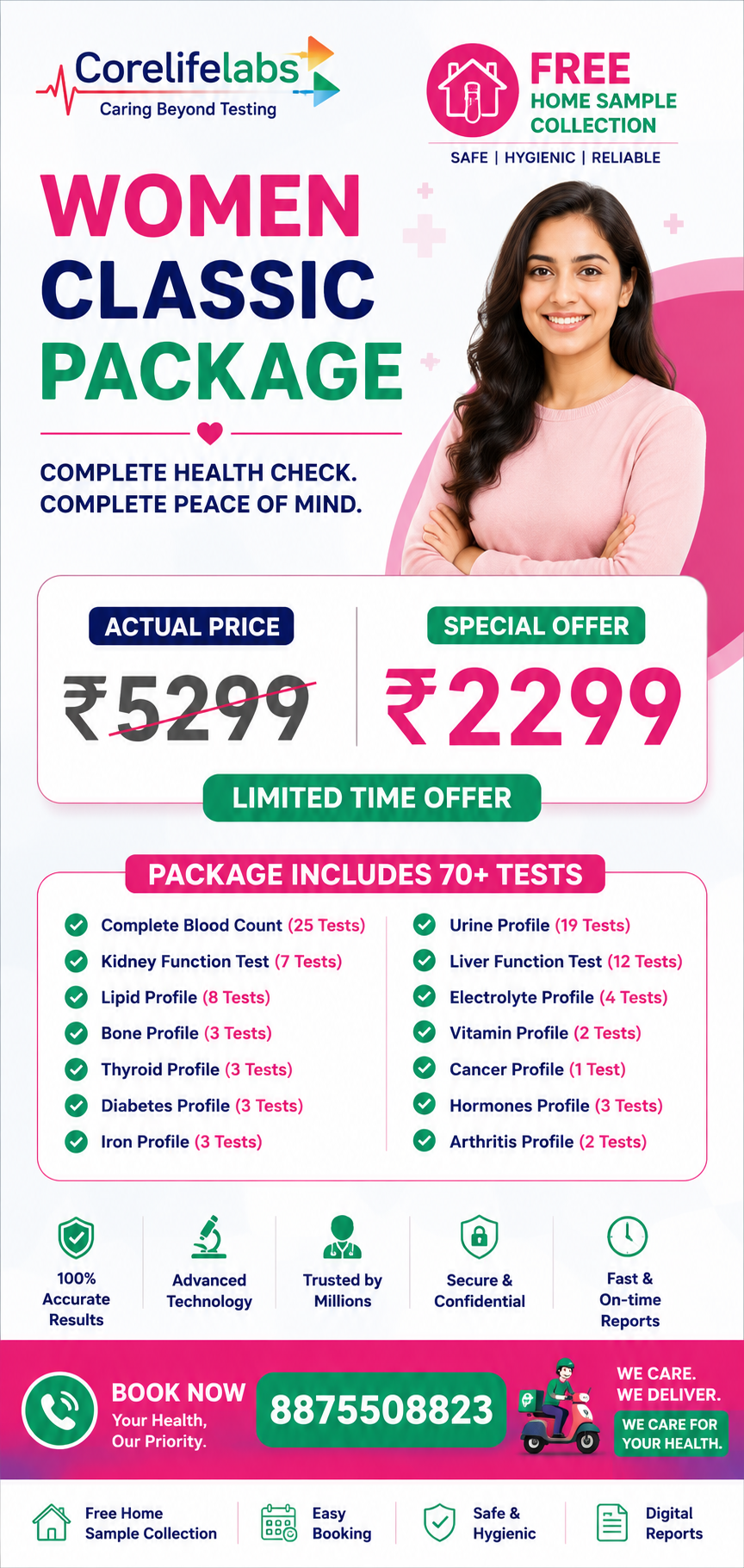 Women Classic Health Package