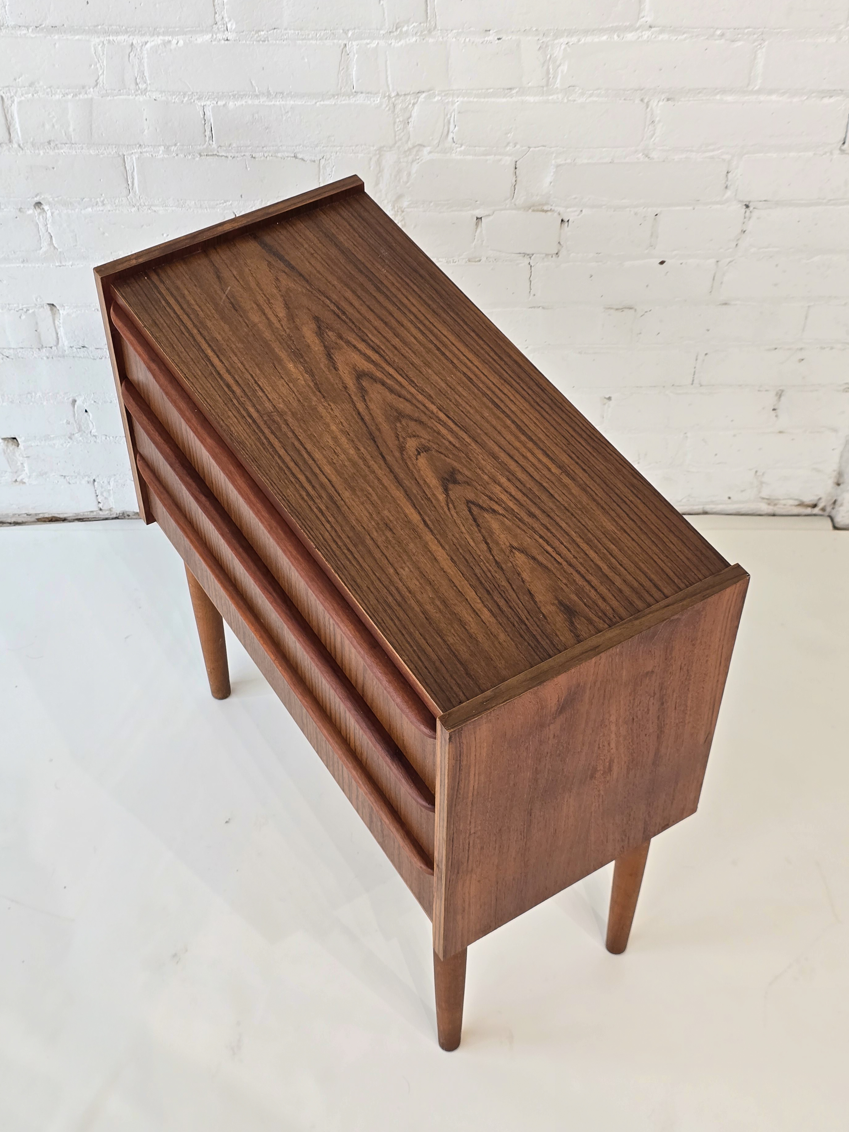 Danish Teak 3-Drawer Chest