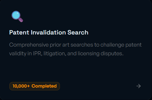 Patent invalidation search