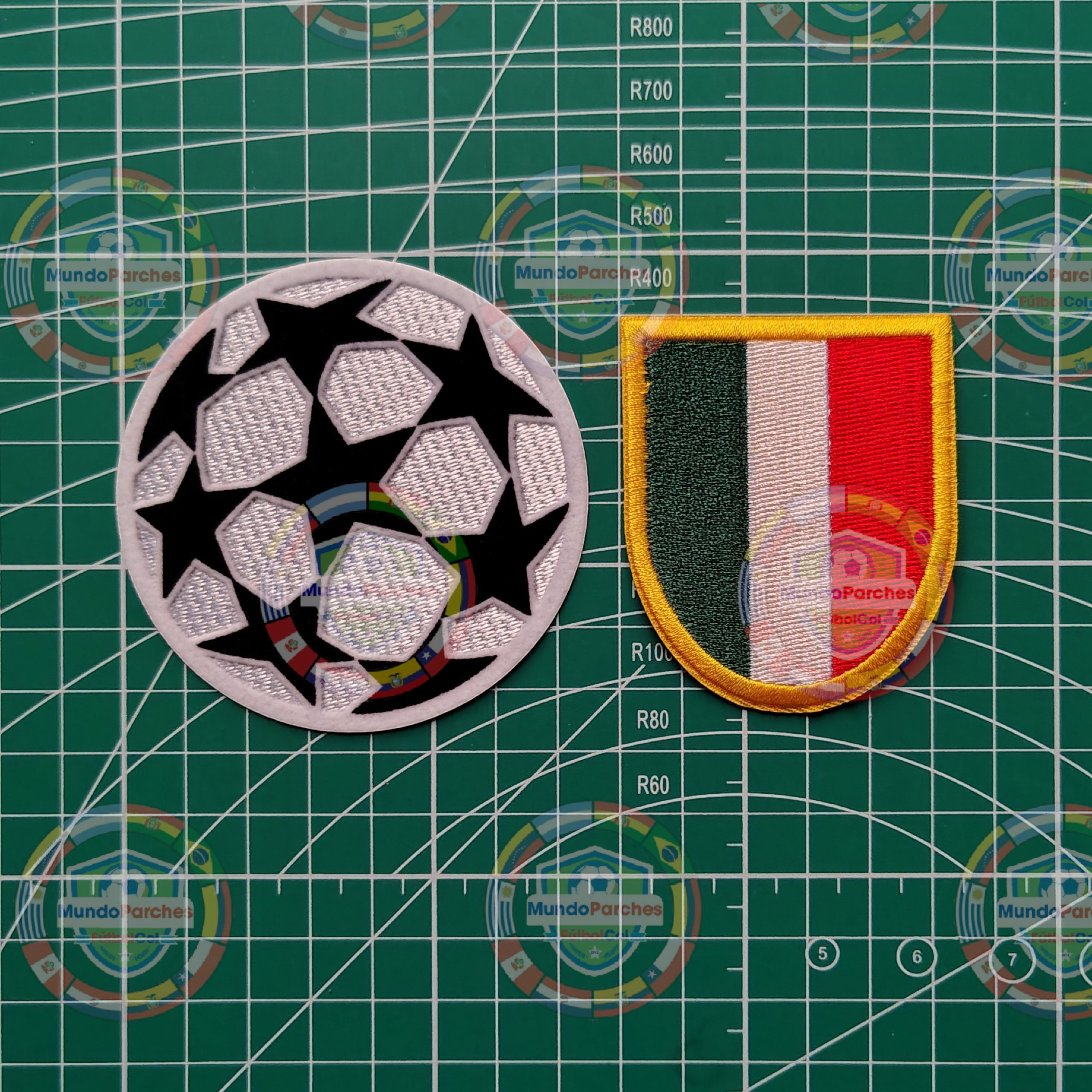 Set Parches Champions League 1998-1999 Juventus