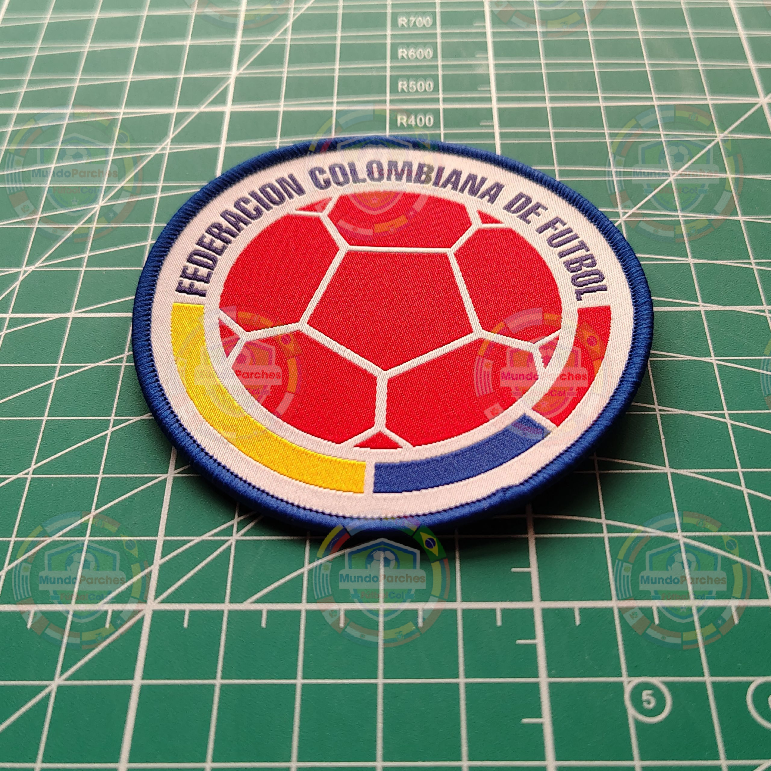 Escudo Selección Colombia Material Tejido Full Color