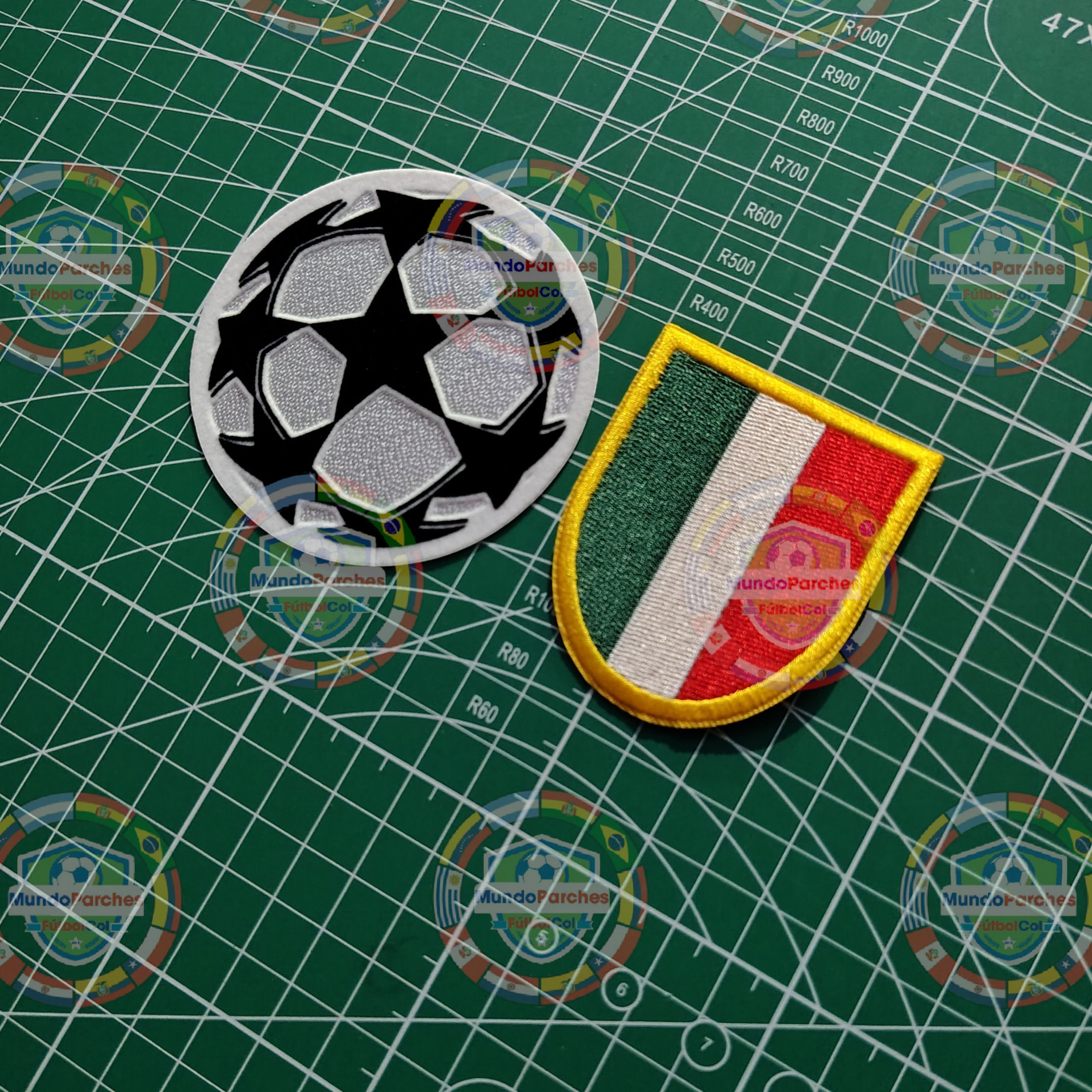 Set Parches Champions League 2007-2008 Inter De Milán