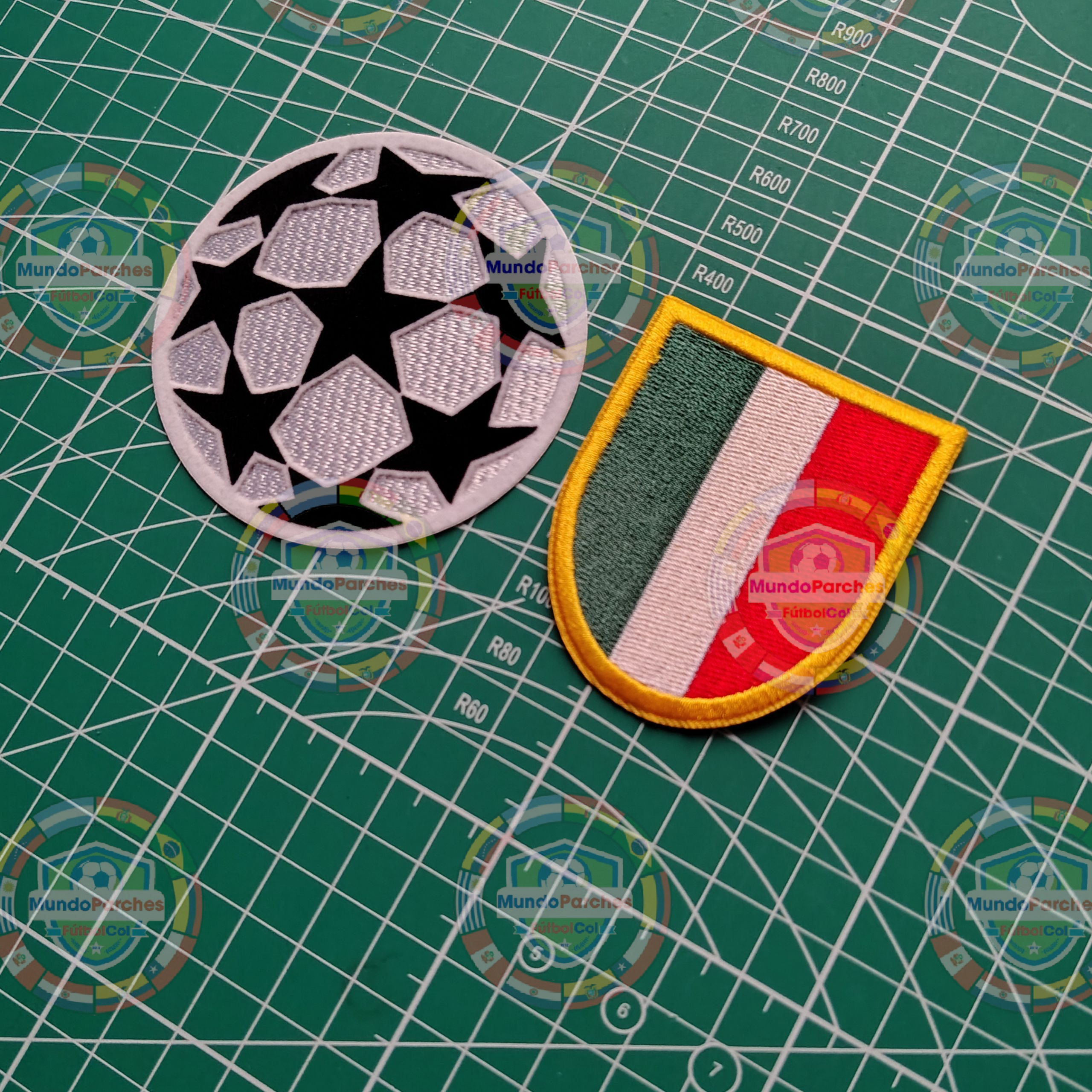 Set Parches Champions League 1999-2000 Ac Milán