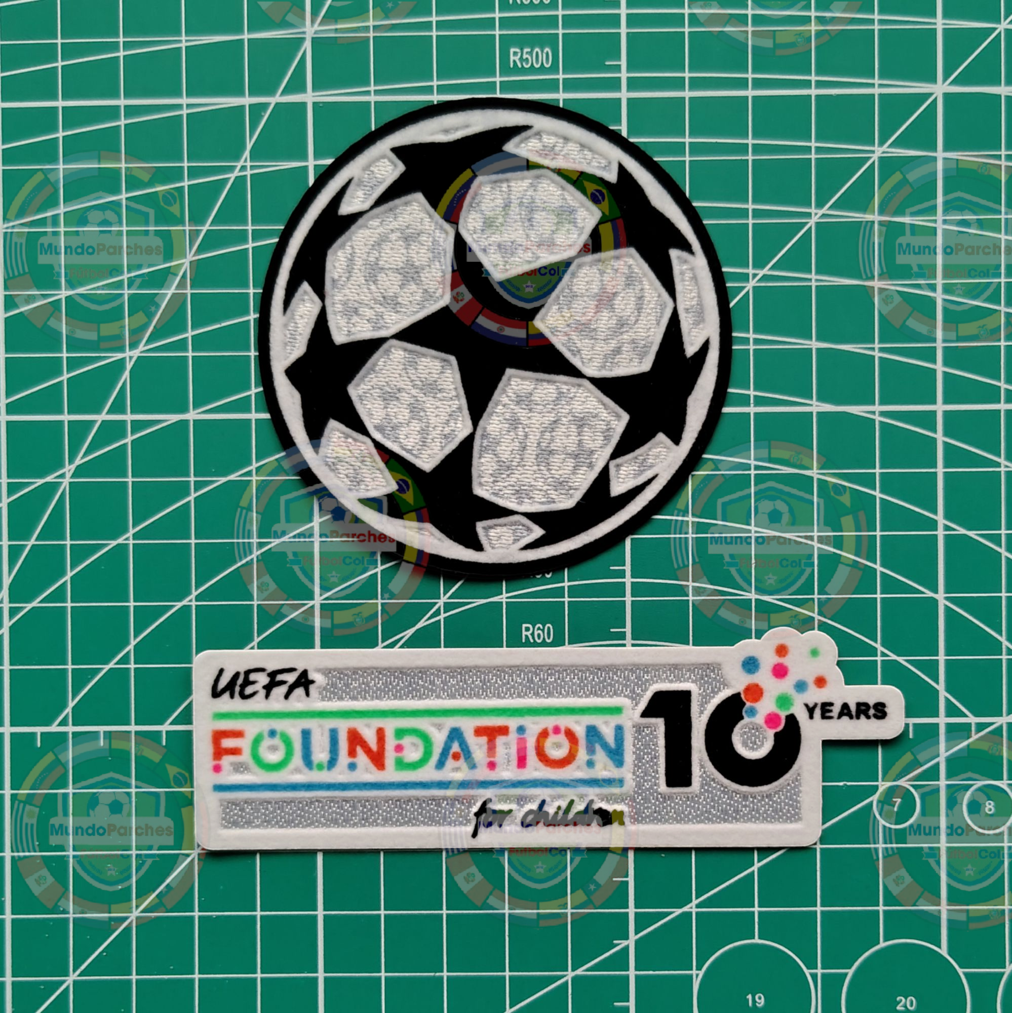 Set Parches Champions League Final 2025 Inter De Milán
