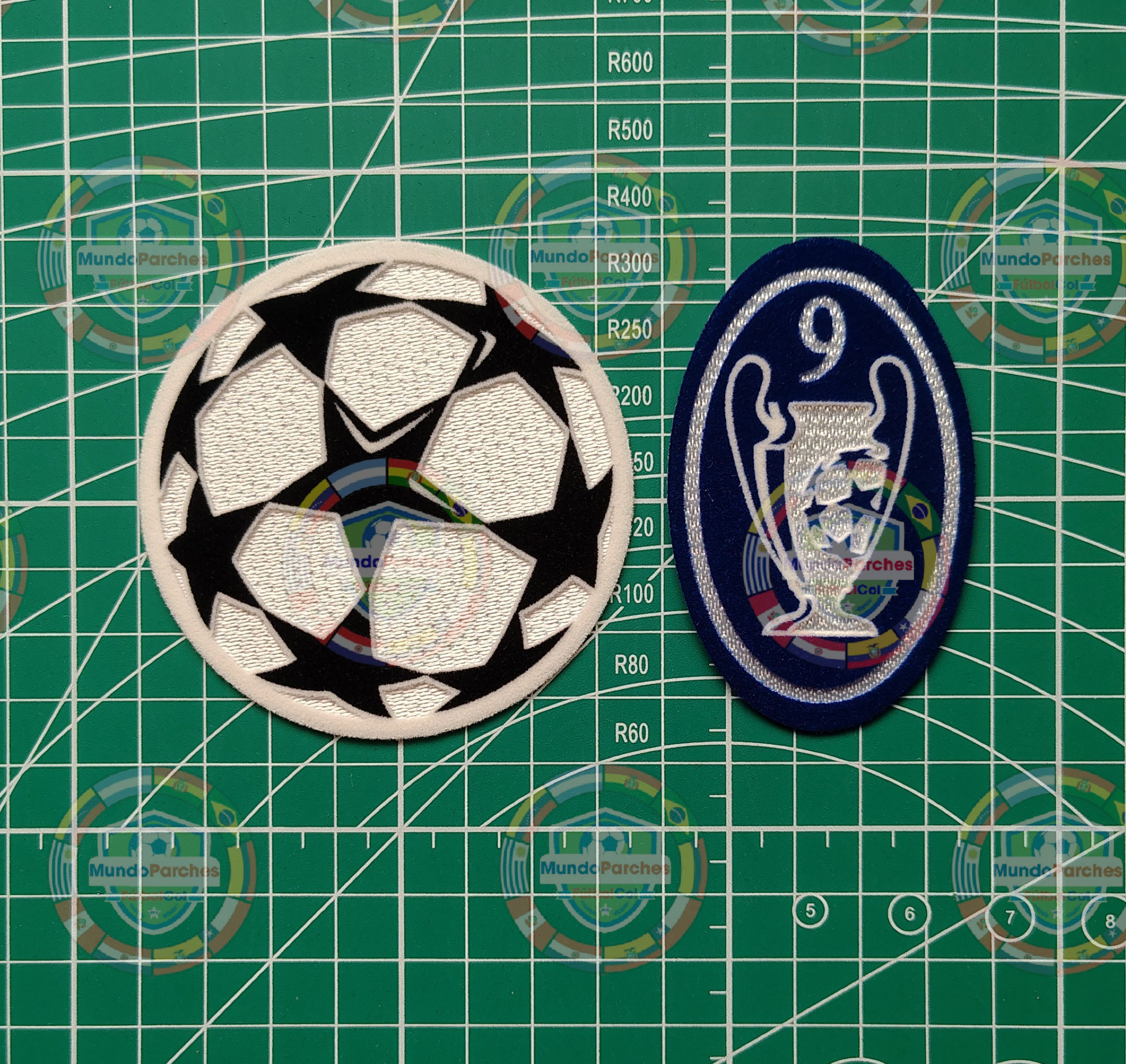 Set Parches Champions League 2004-2005 Real Madrid