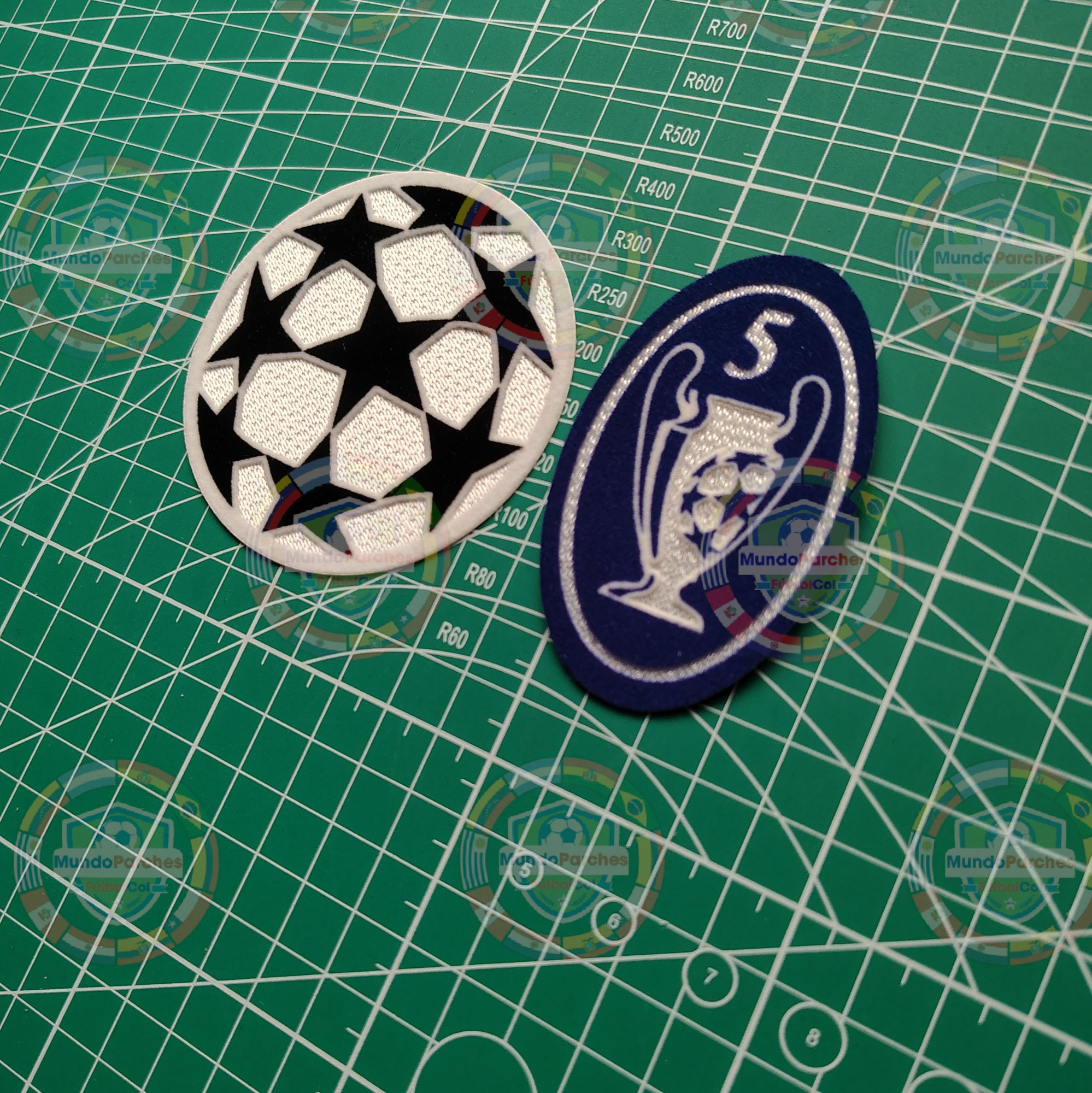 Set Parches Champions League 2002-2003 Ac Milán