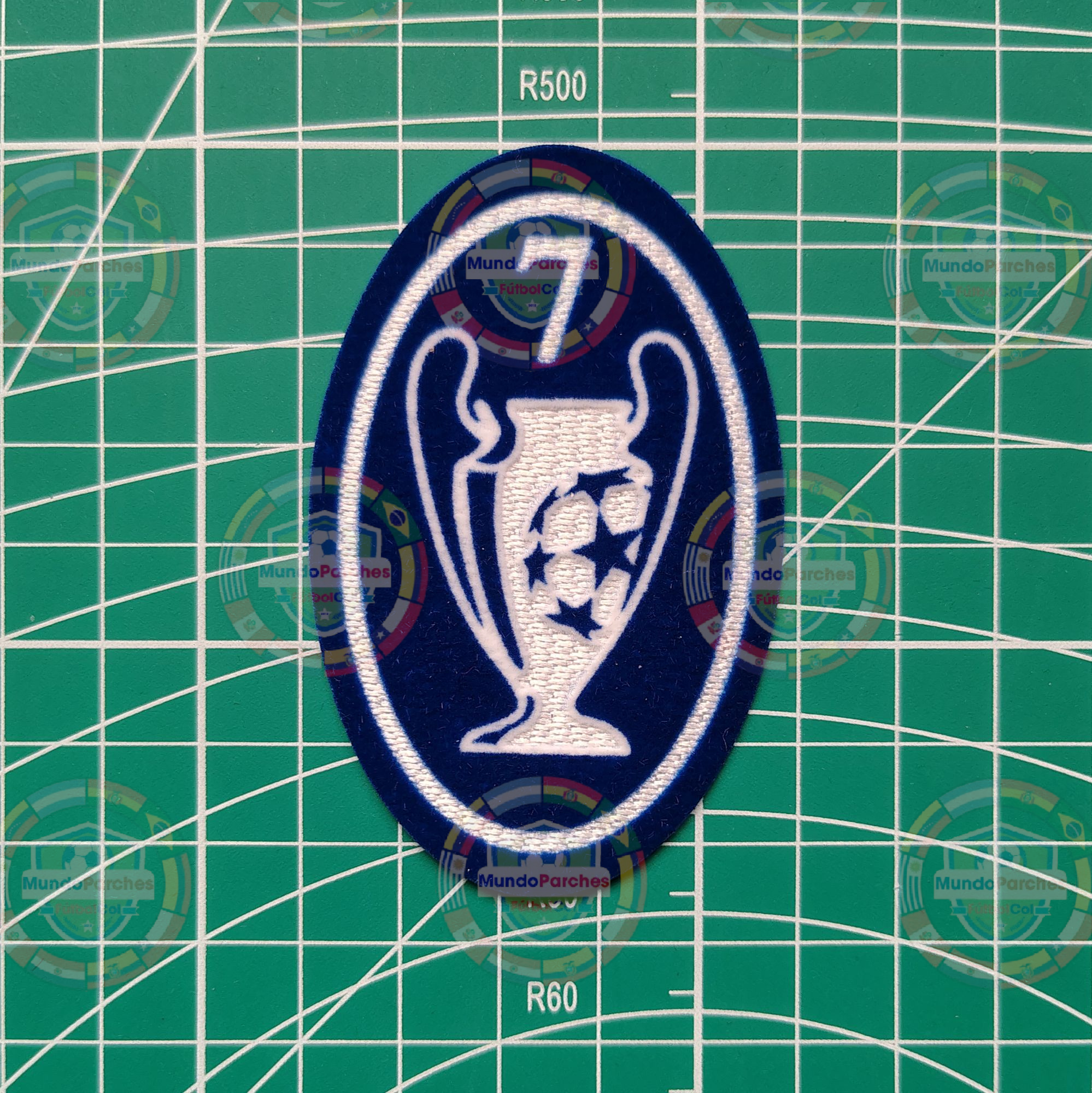 Set Parches Champions League 2007-2008 Ac Milán
