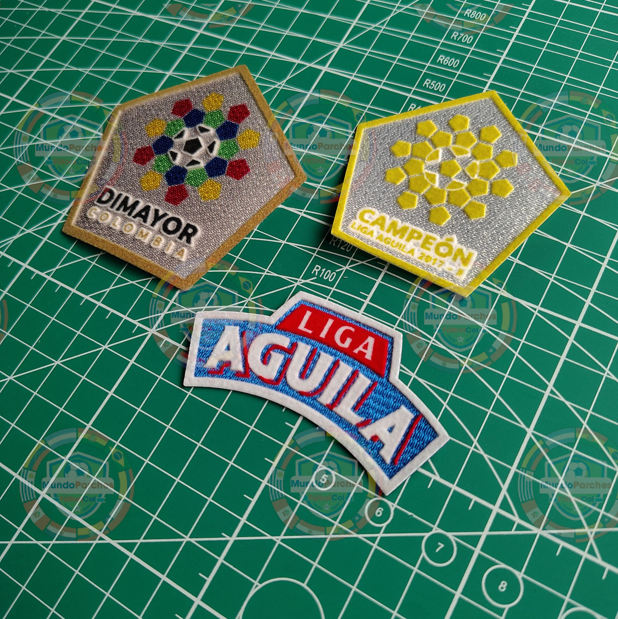 Promoción Set Parches Liga Aguila 2018 Millonarios