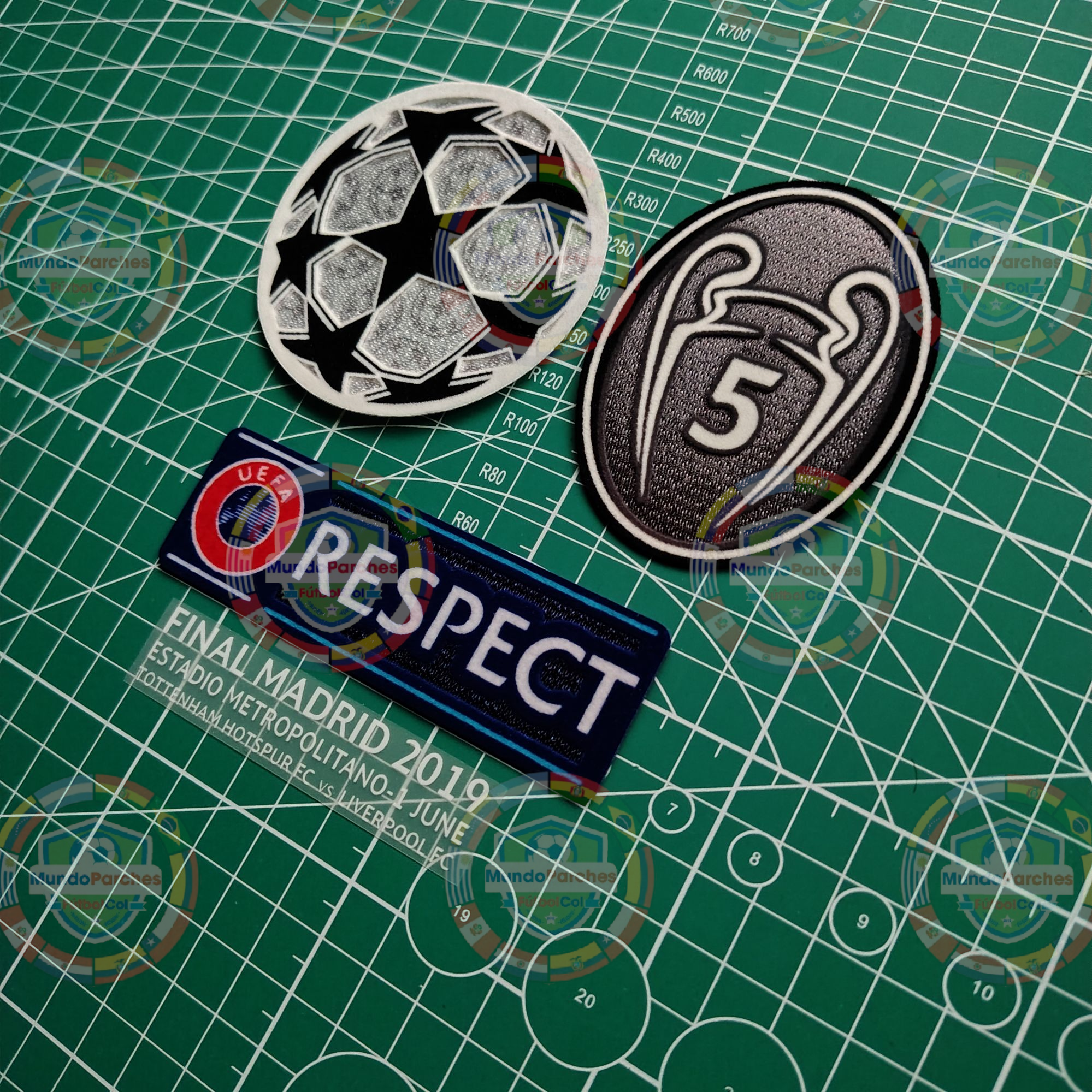 Set Parches Champions League Final 2019 Liverpool