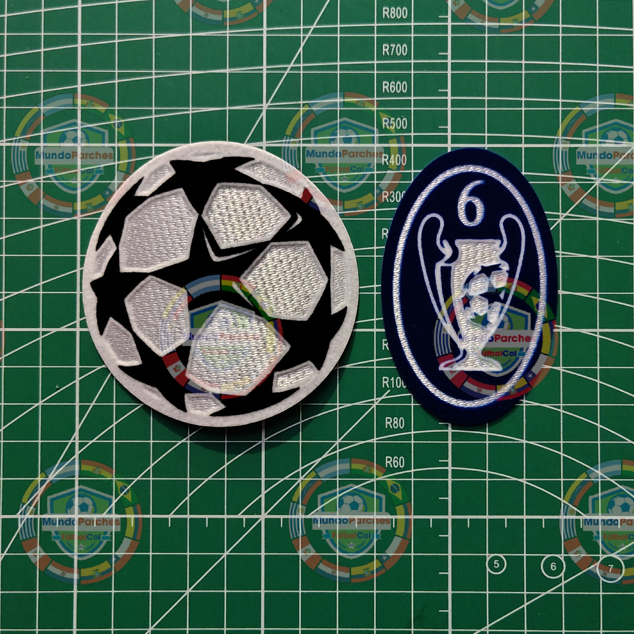 Set Parches Champions League 2005-2006 Ac Milán
