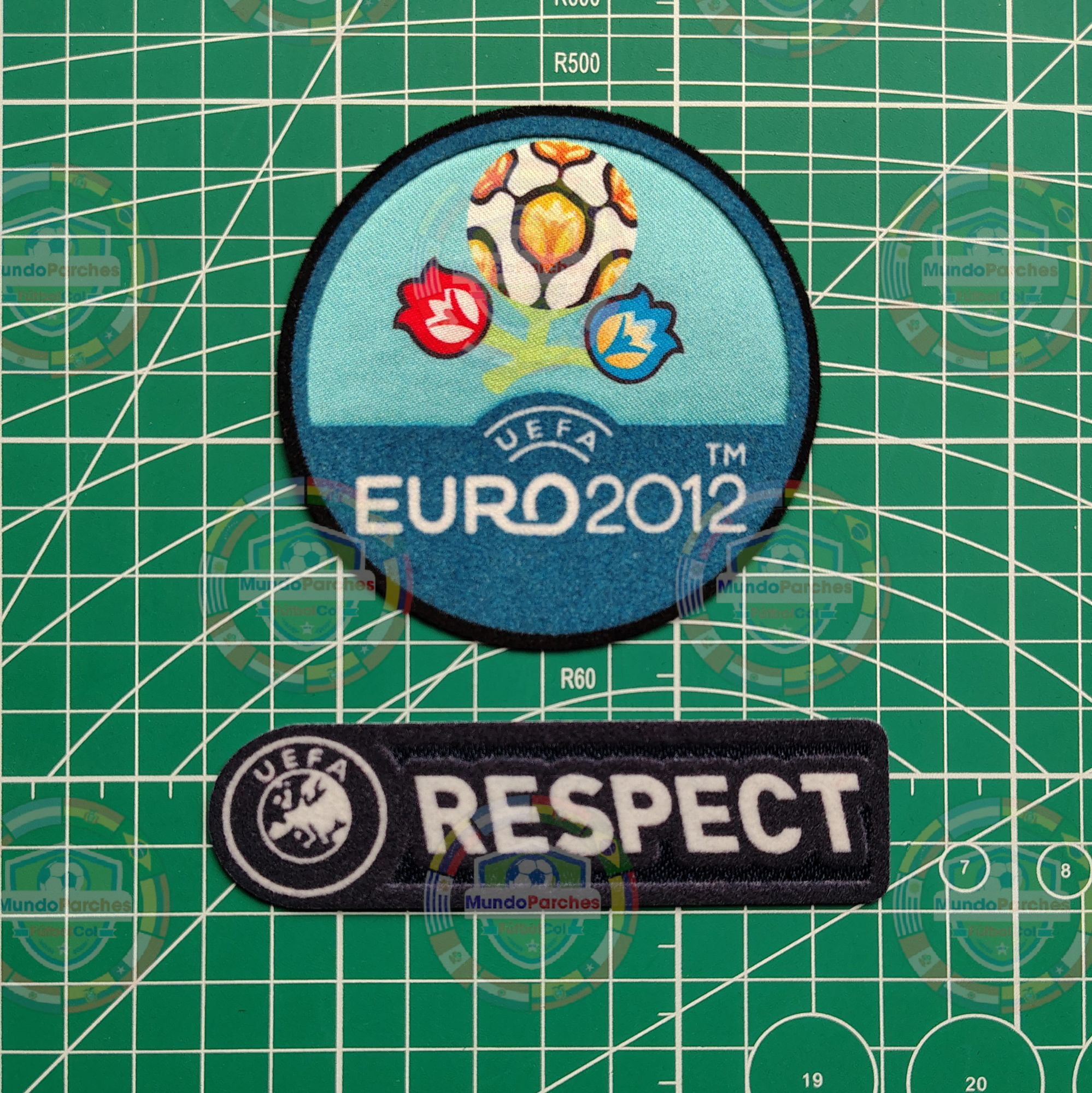 Set Parches Euro 2012