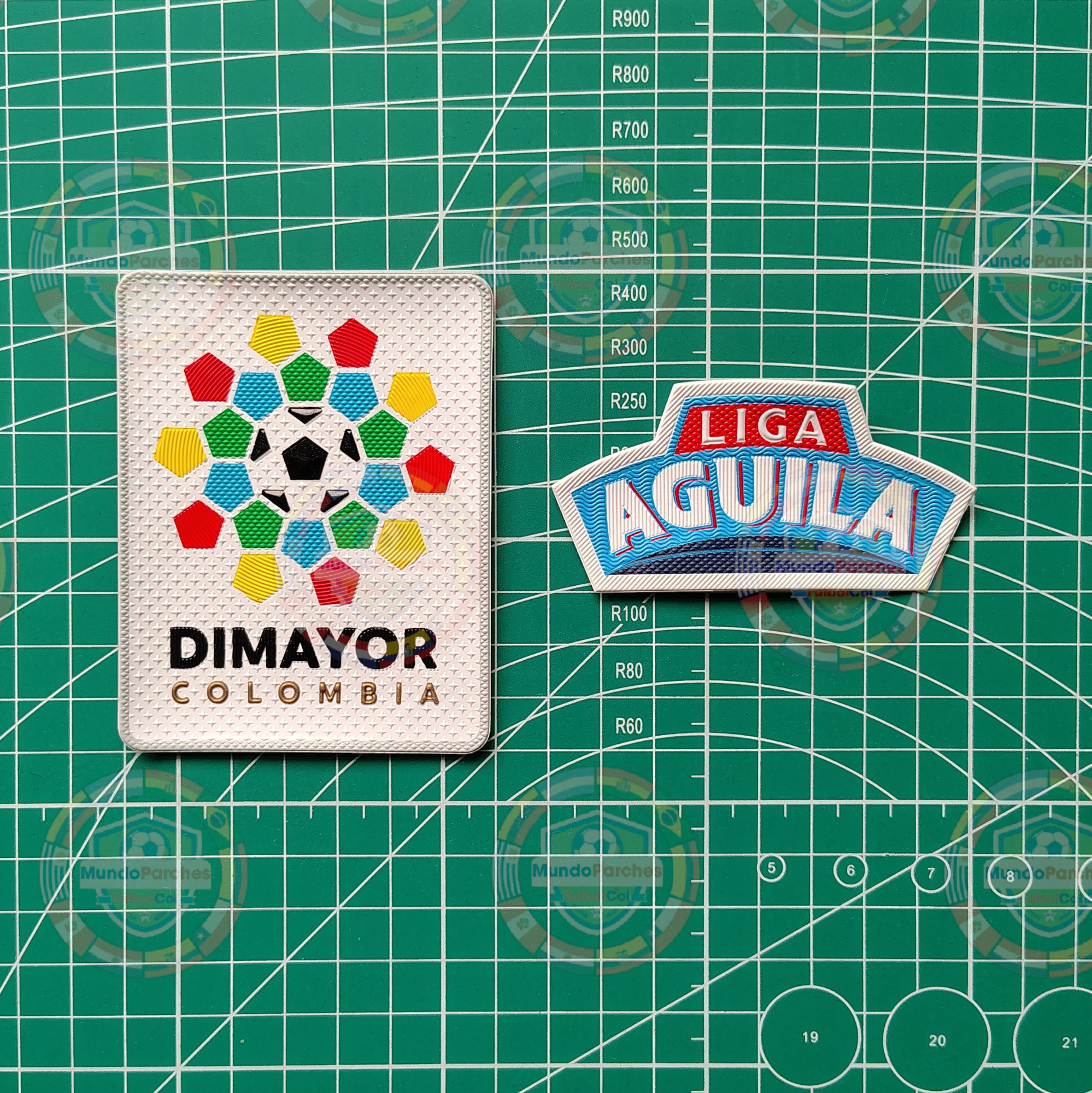 Promoción Set Parches Liga Águila Millonarios 2017