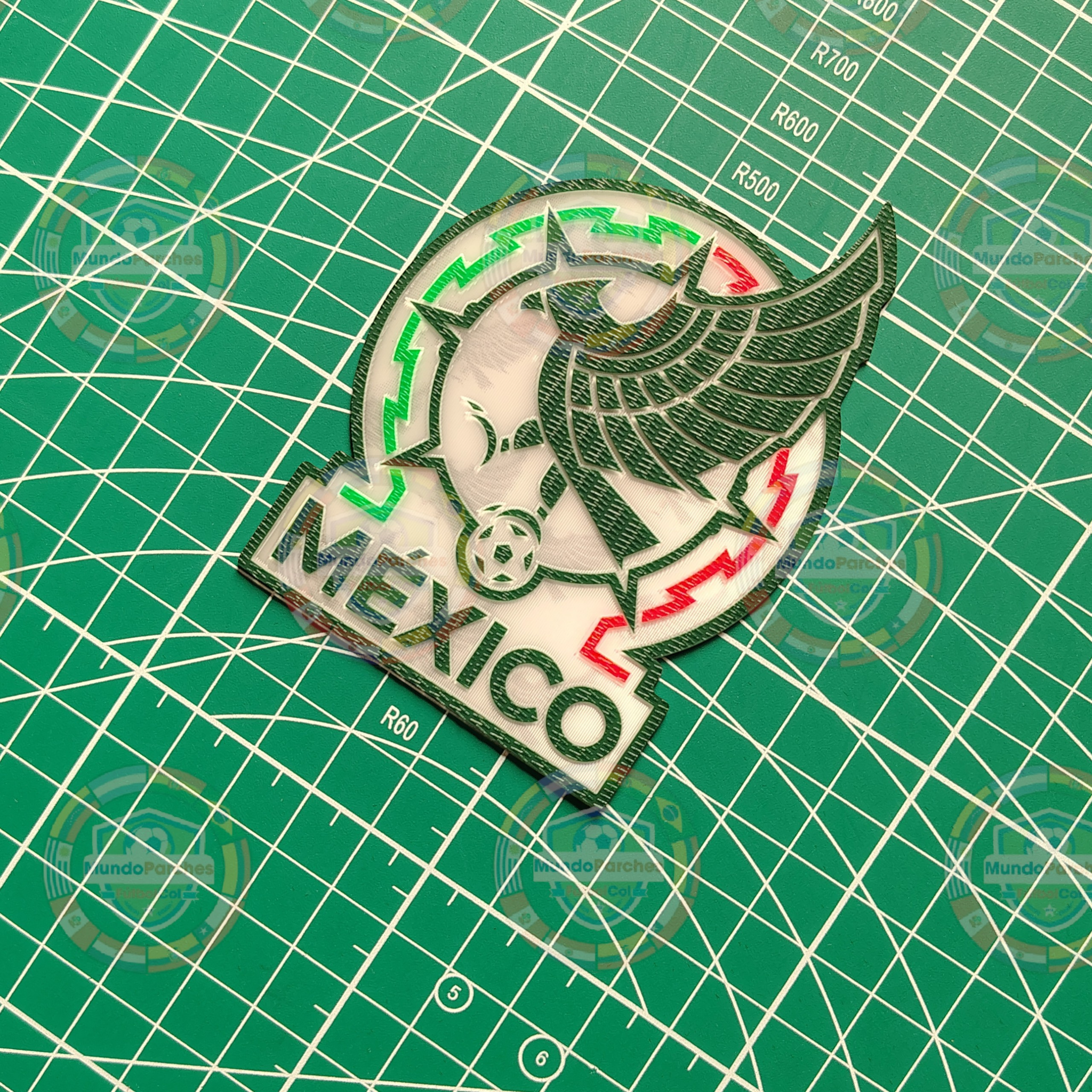 Escudo Selección Mexico 2026 Material Lenticular 3D Full Color