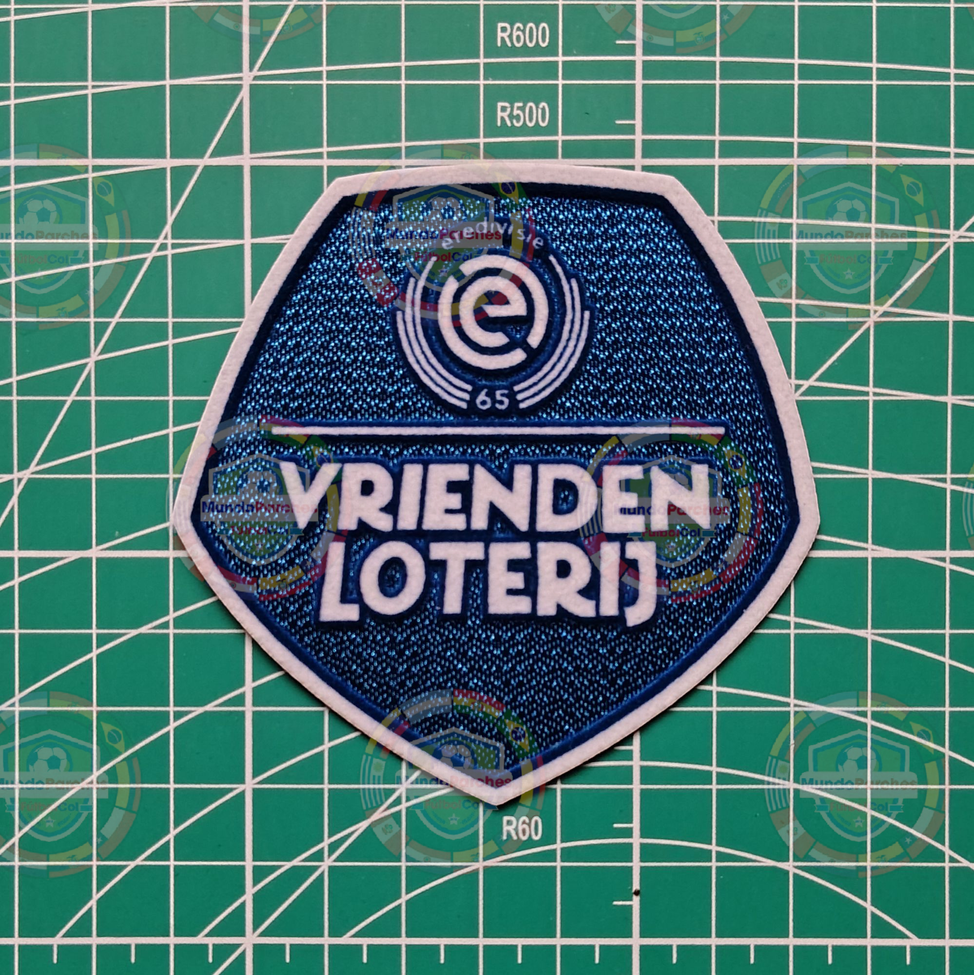 Parche Eredivisie 65 Azul Vrienden Loterij