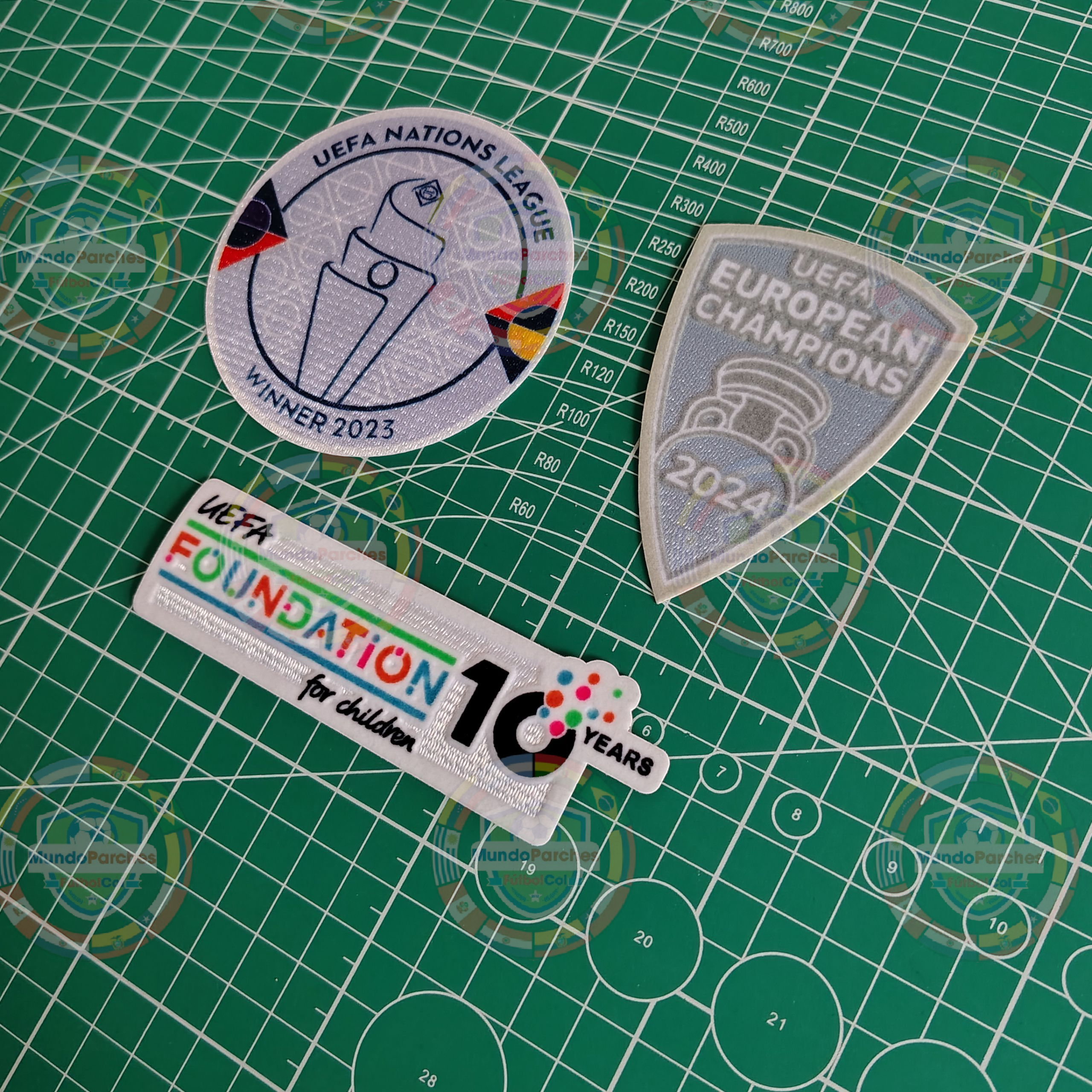 Set Parches Nations League 2025 Selección España
