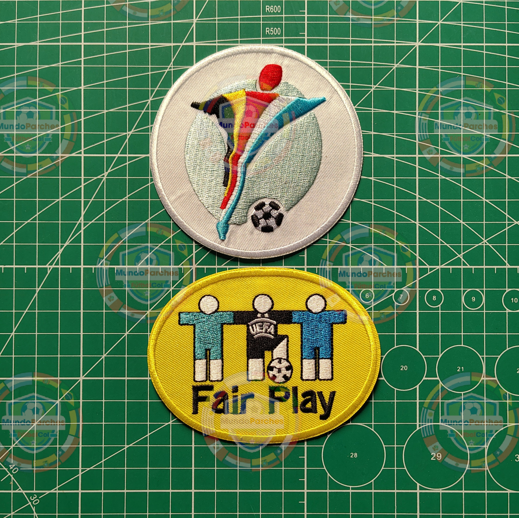 Set Parches Euro 2000