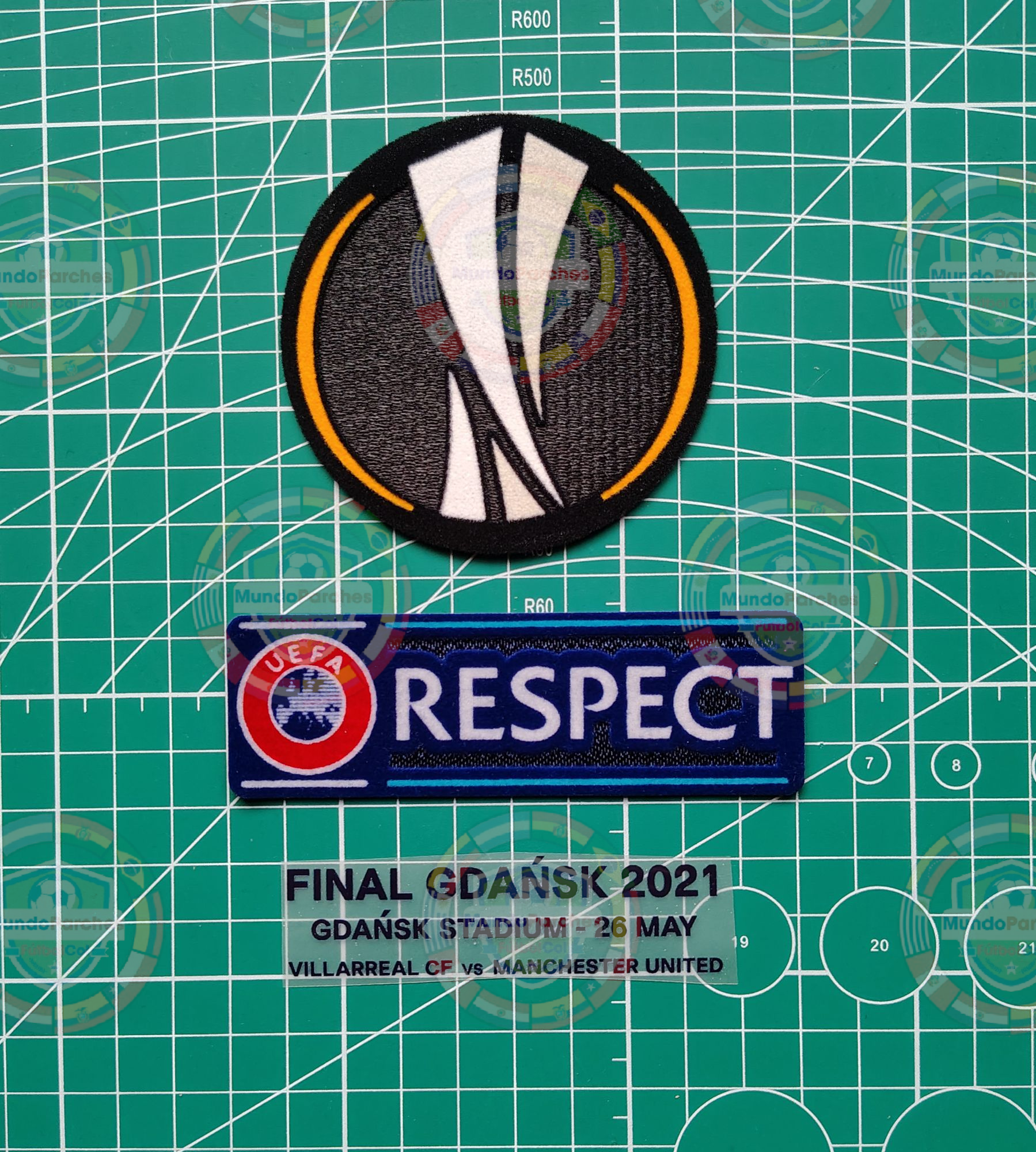Set Parches Europa League Final 2021 Villarreal