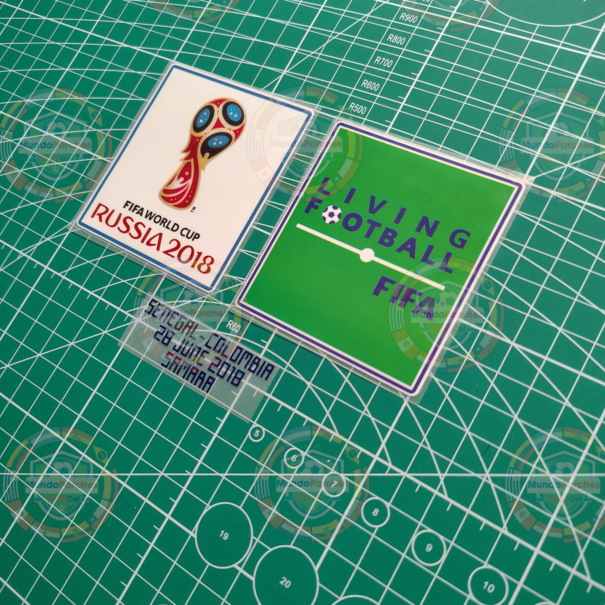 Set Parches Mundial Rusia 2018 Vs Senegal