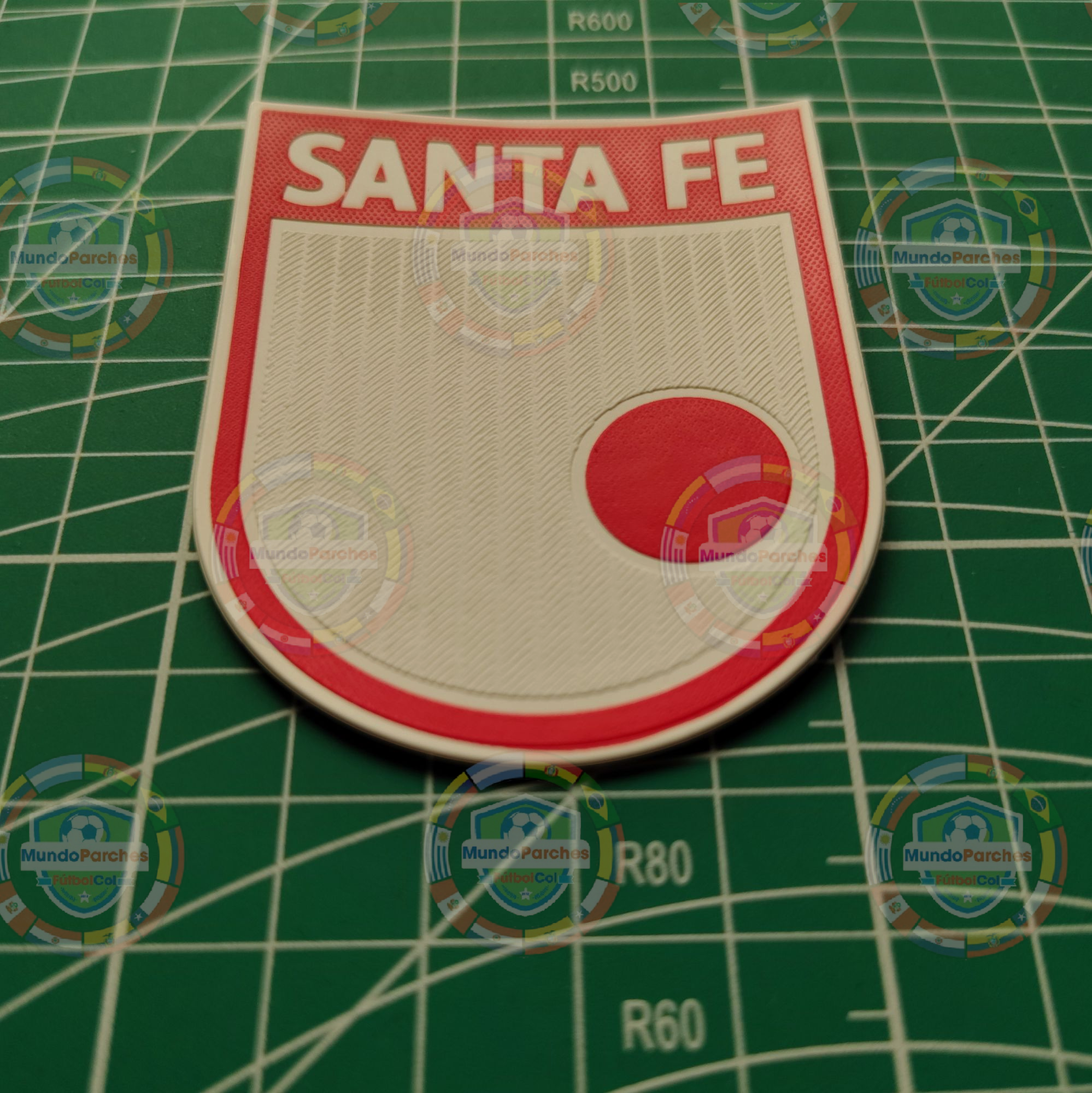 Escudo Independiente Santa Fé Material Tpu (Caucho) Full Color