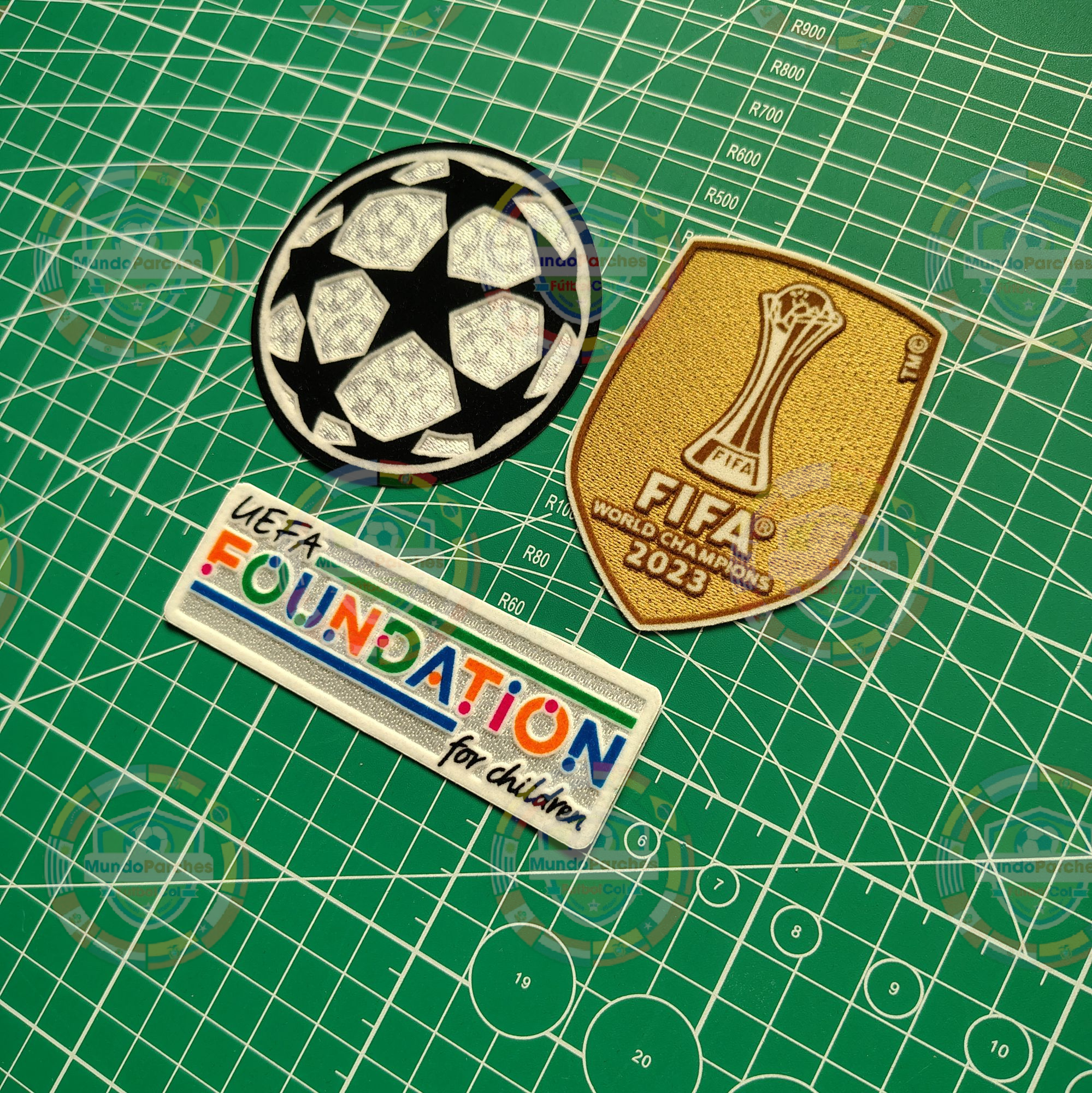 Set Parches Champions League 2024-2025 Manchester City