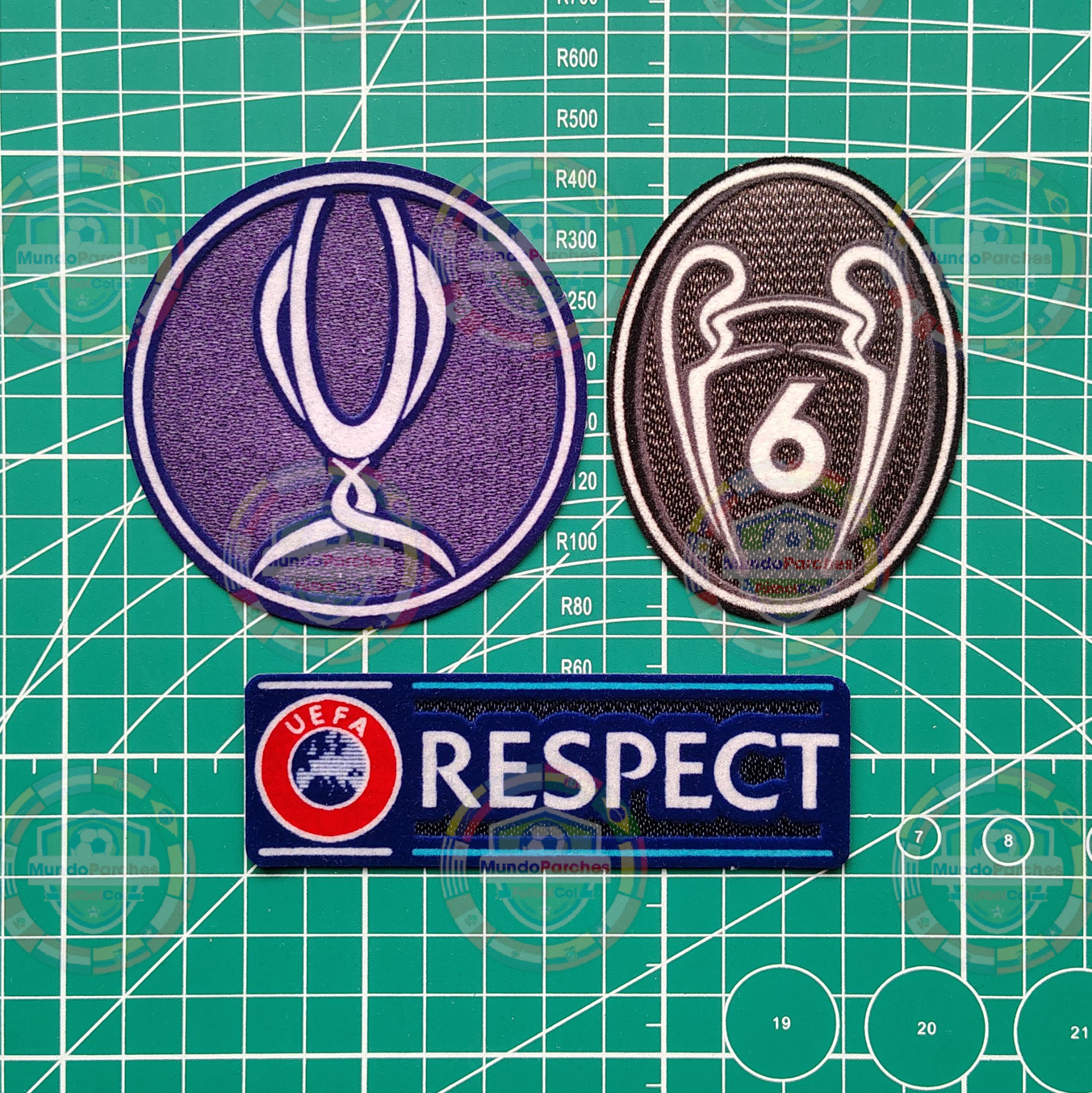 Set Parches Supercopa Europea 2020 Bayern Munich