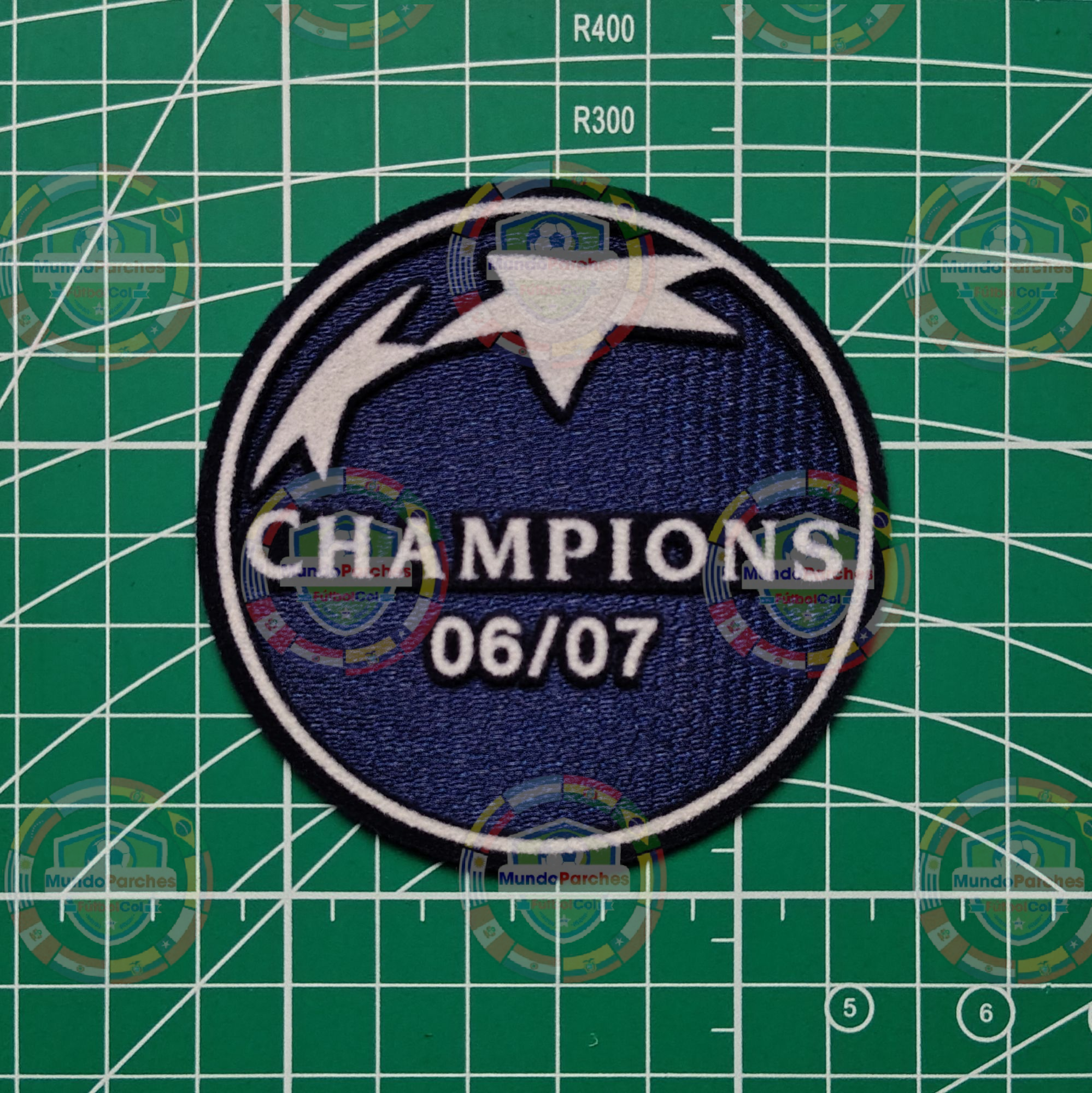 Set Parches Champions League 2007-2008 Ac Milán