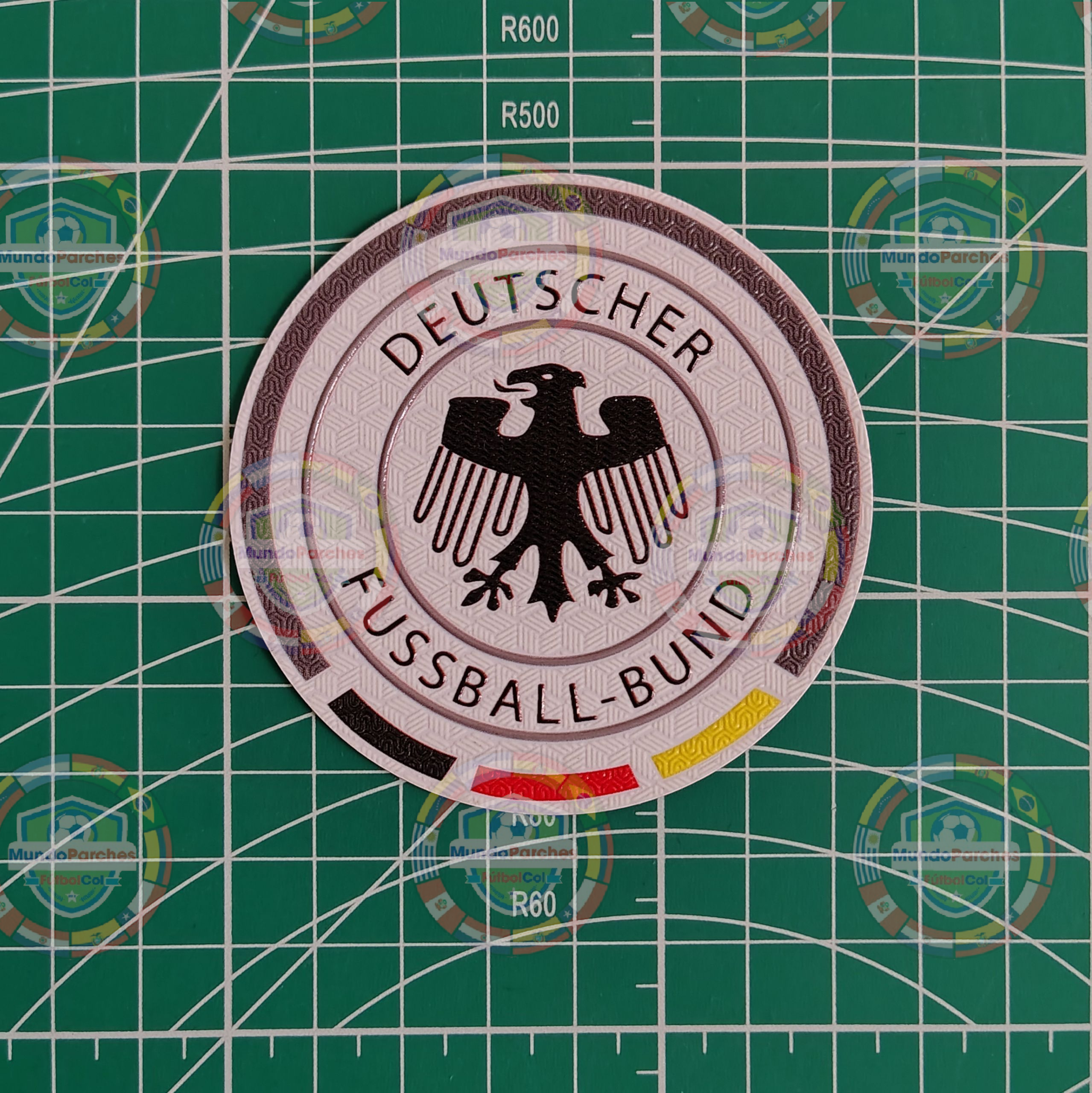 Escudo Selección Alemana Material Tpu (Caucho)