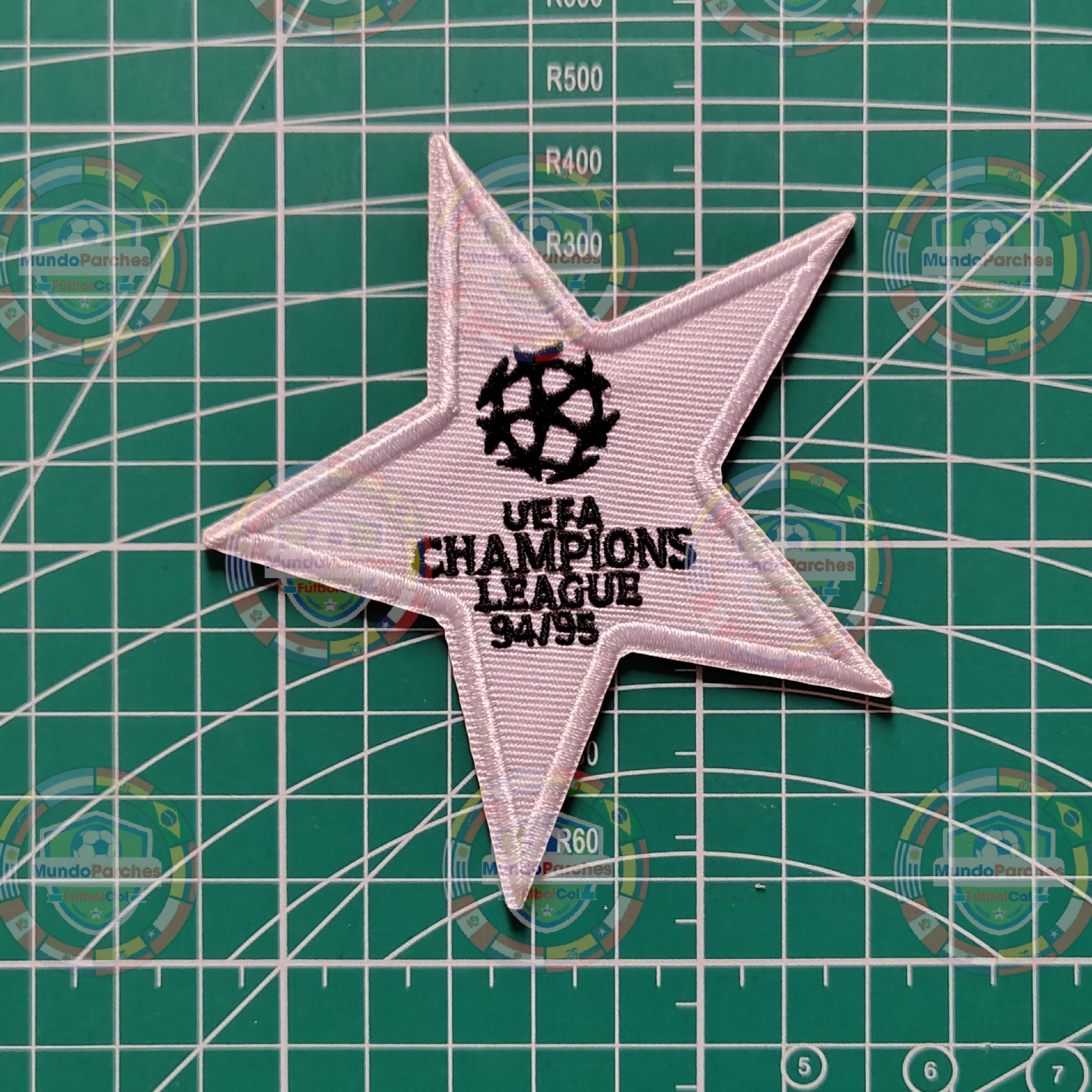 Parche Champions League 1995-1995 Estrella Blanca