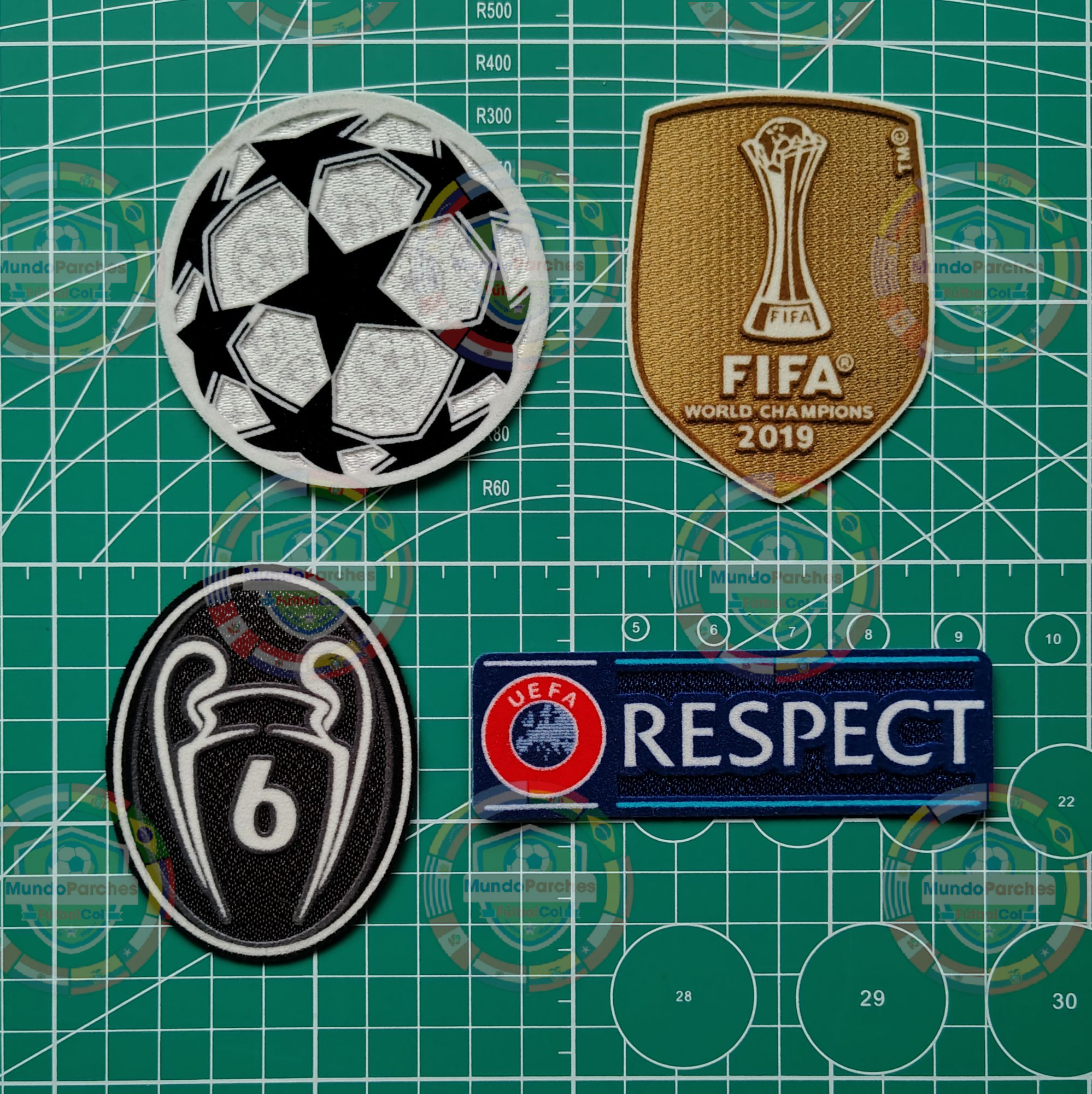 Set Parches Champions League 2020- 2021 Liverpool