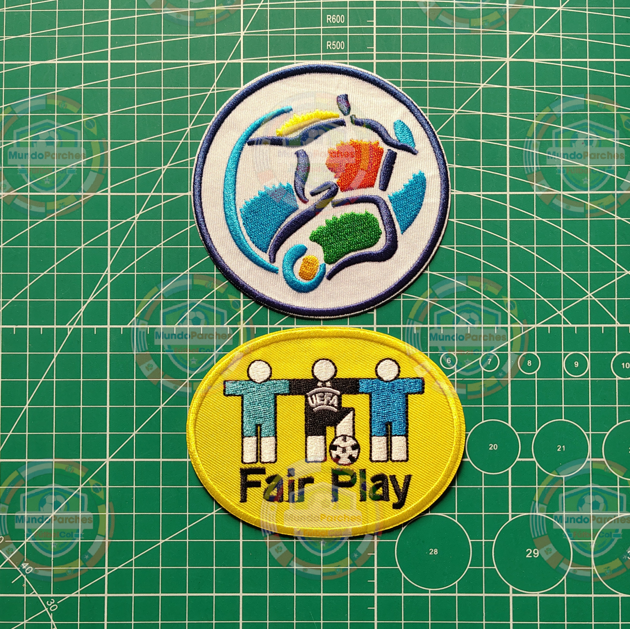 Set Parches Euro 1996