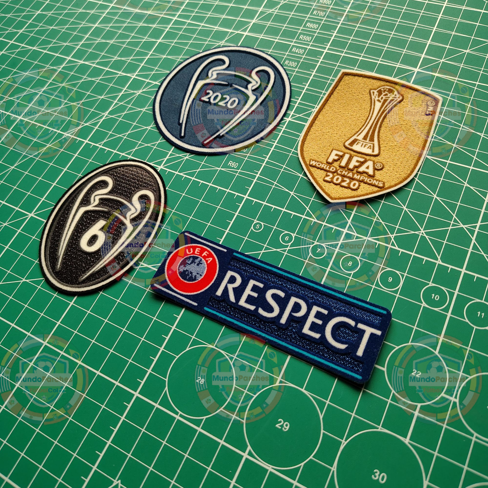 Set Parches Champions League 2020- 2021 Bayern Munich