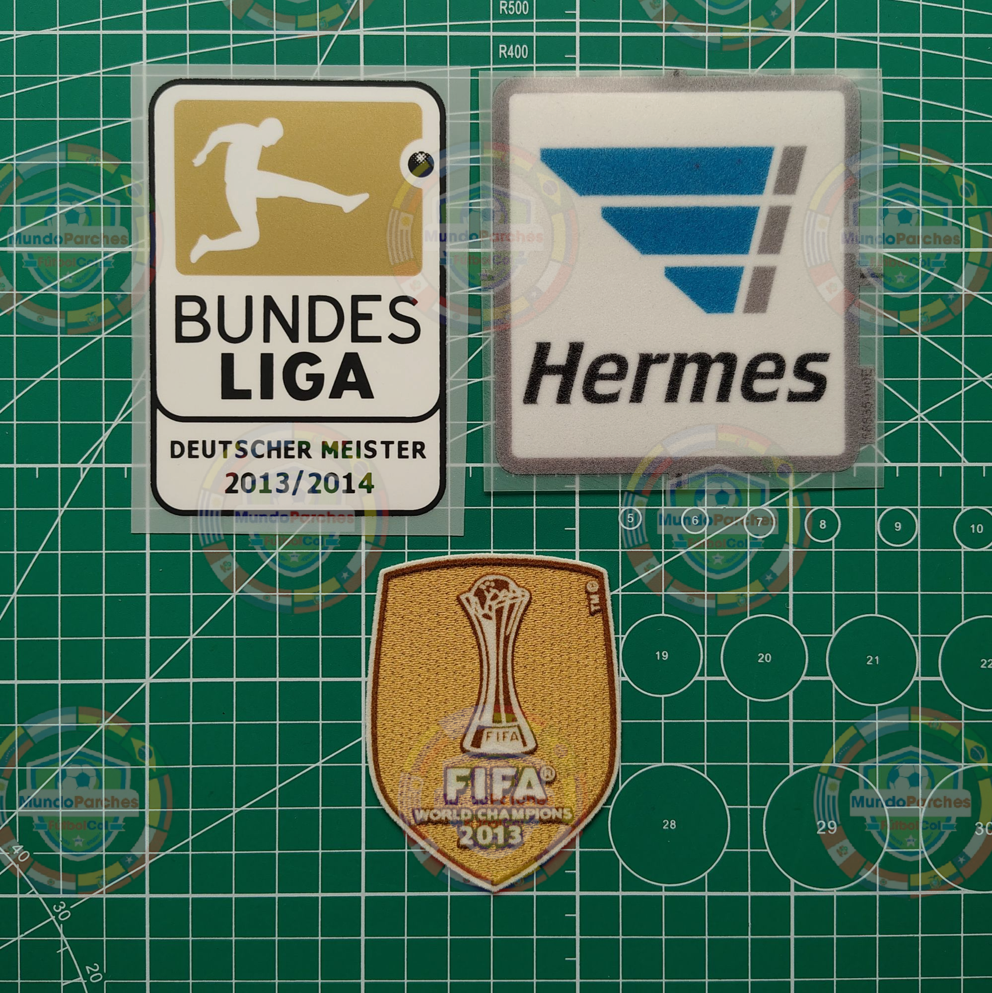 Set Parches Bundesliga 2014-2015 Bayern Munich