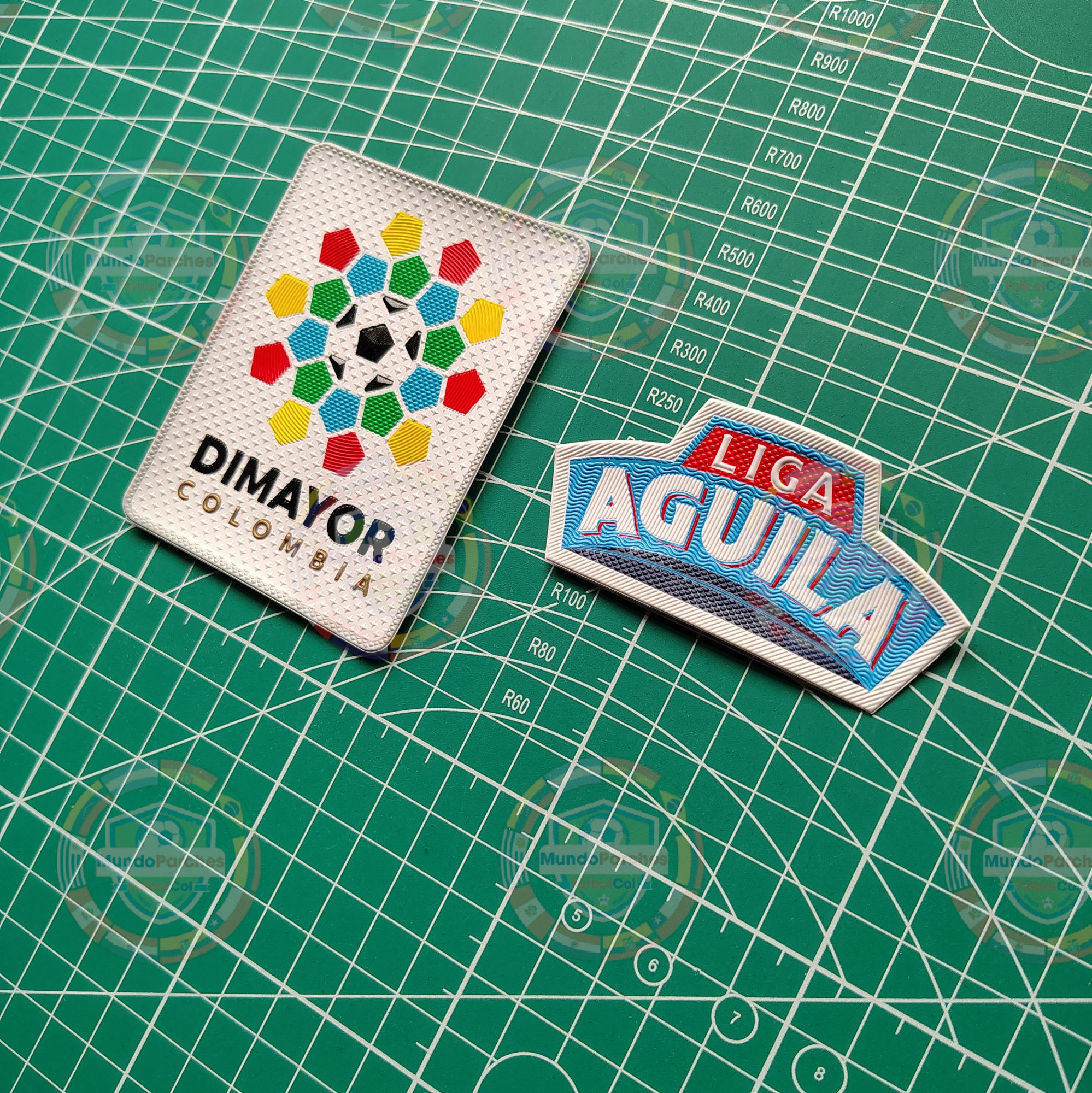 Promoción Set Parches Liga Águila Millonarios 2017