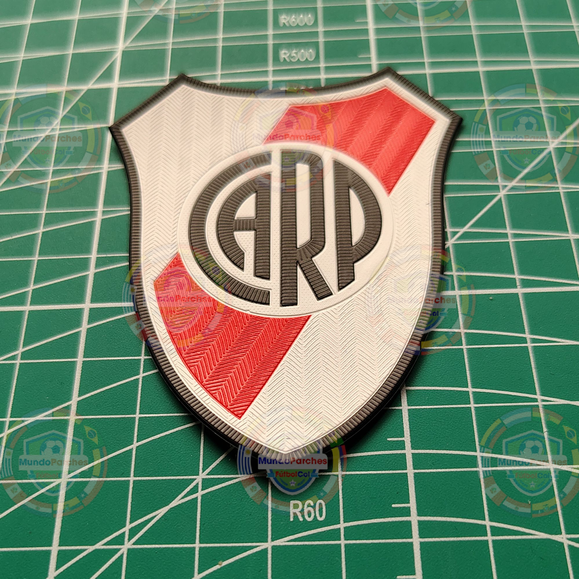 Escudo River Plate Material tpu (Caucho) Full Color