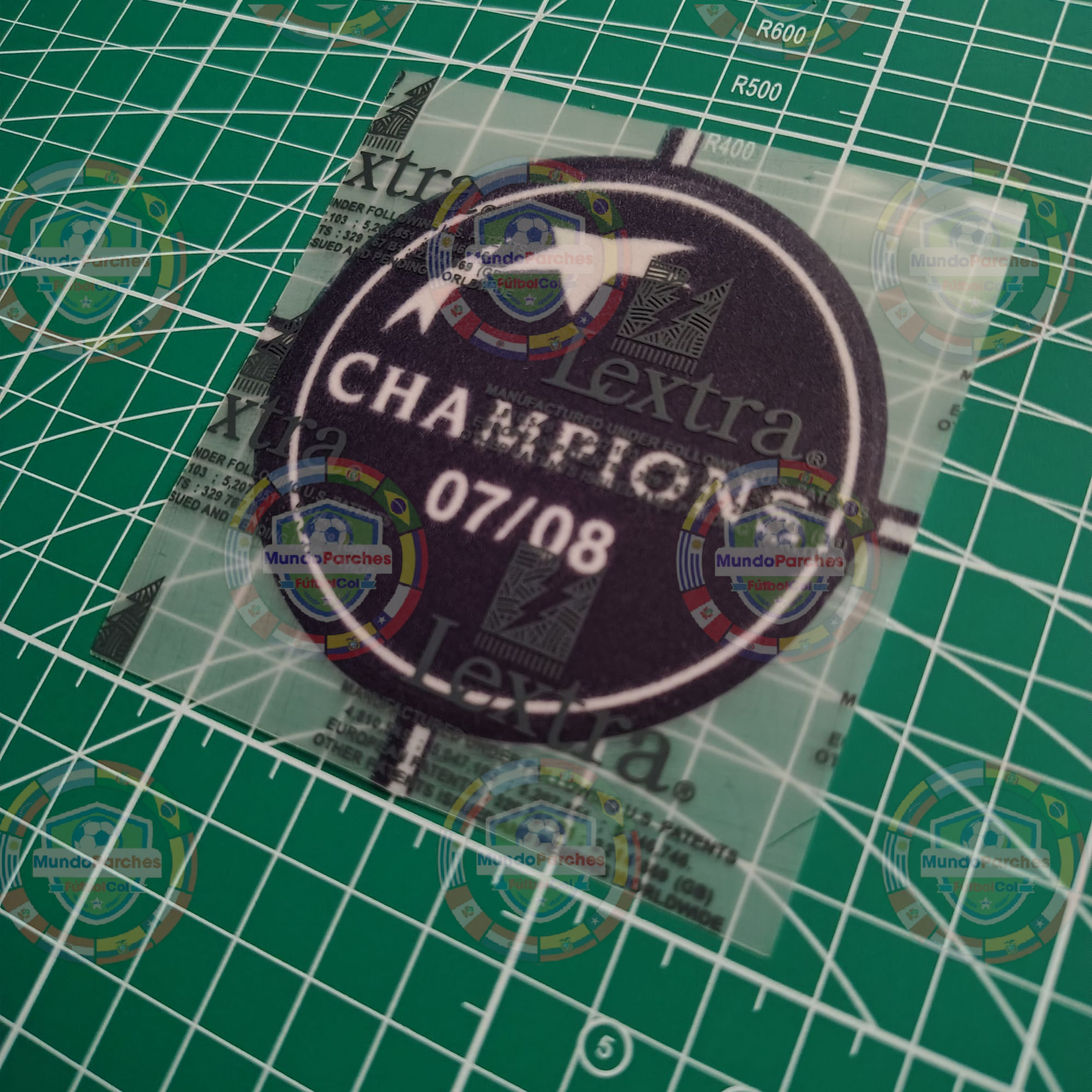 Parche Champions League 2008-2009 Original Lextra Manchester United