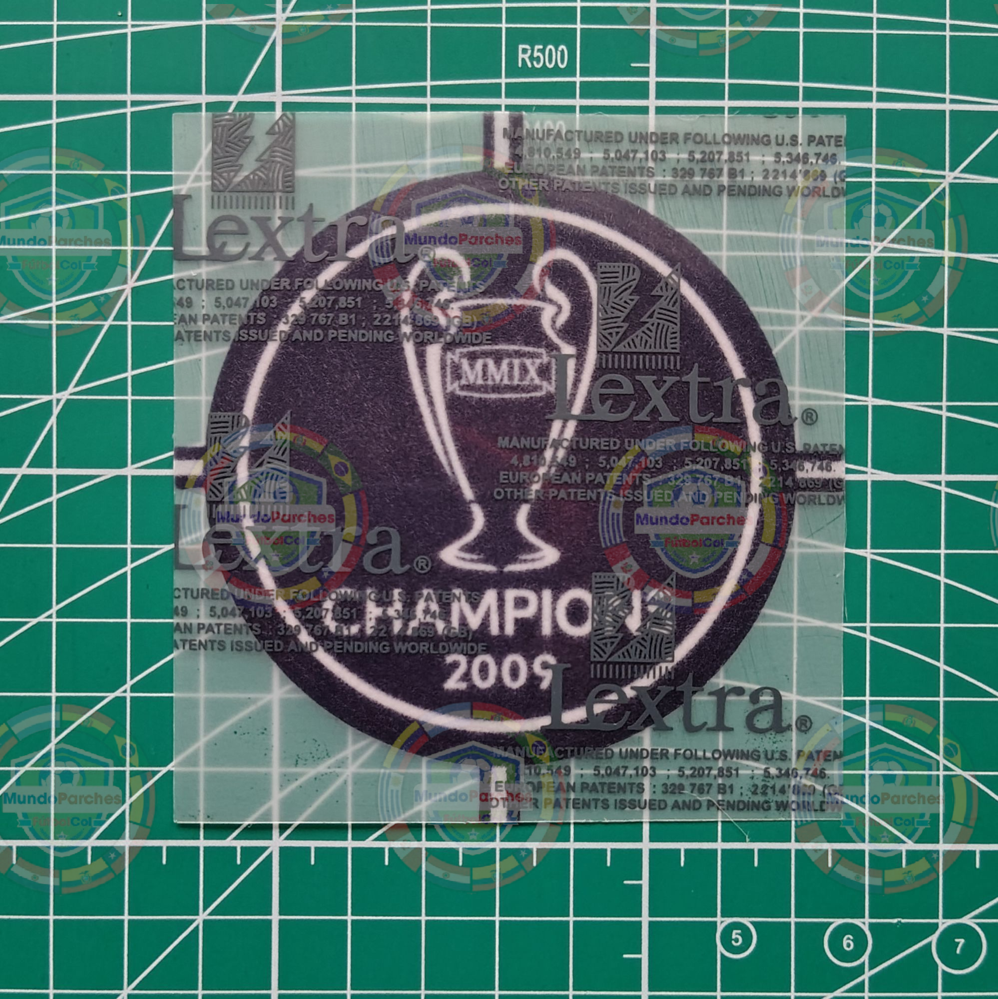 Parche Champions League 2009-2010 Original Lextra Barcelona