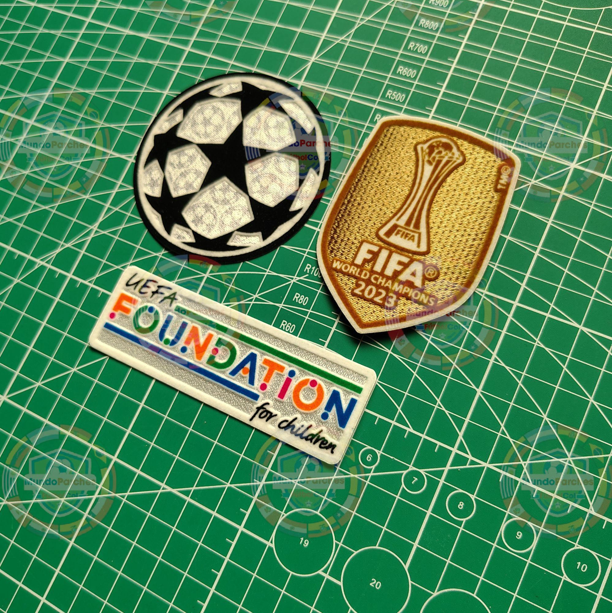 Set Parches Champions League 2024-2025 Manchester City