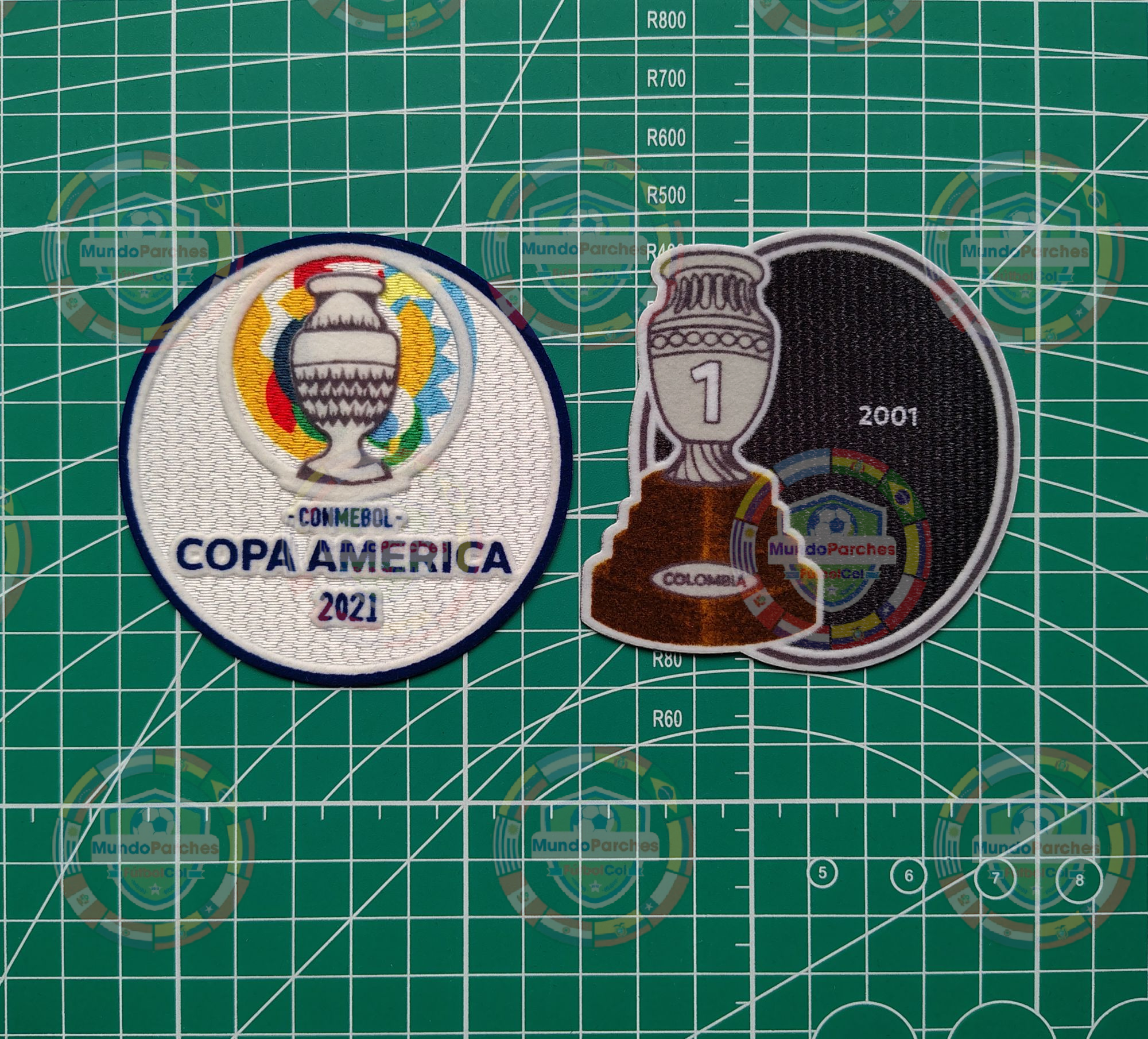 Set Parches Copa América 2021 Selección Colombia