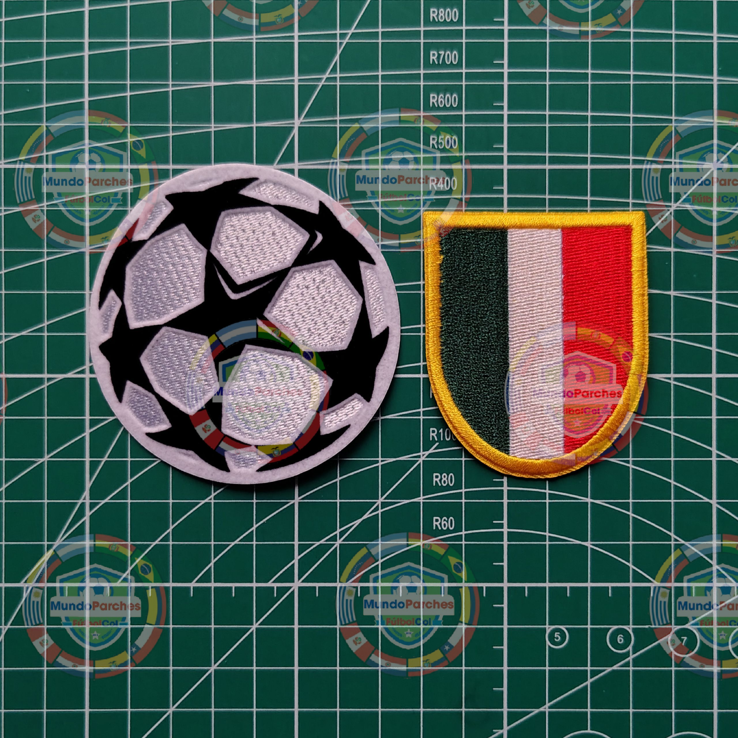 Set Parches Champions League 2003-2004 Juventus