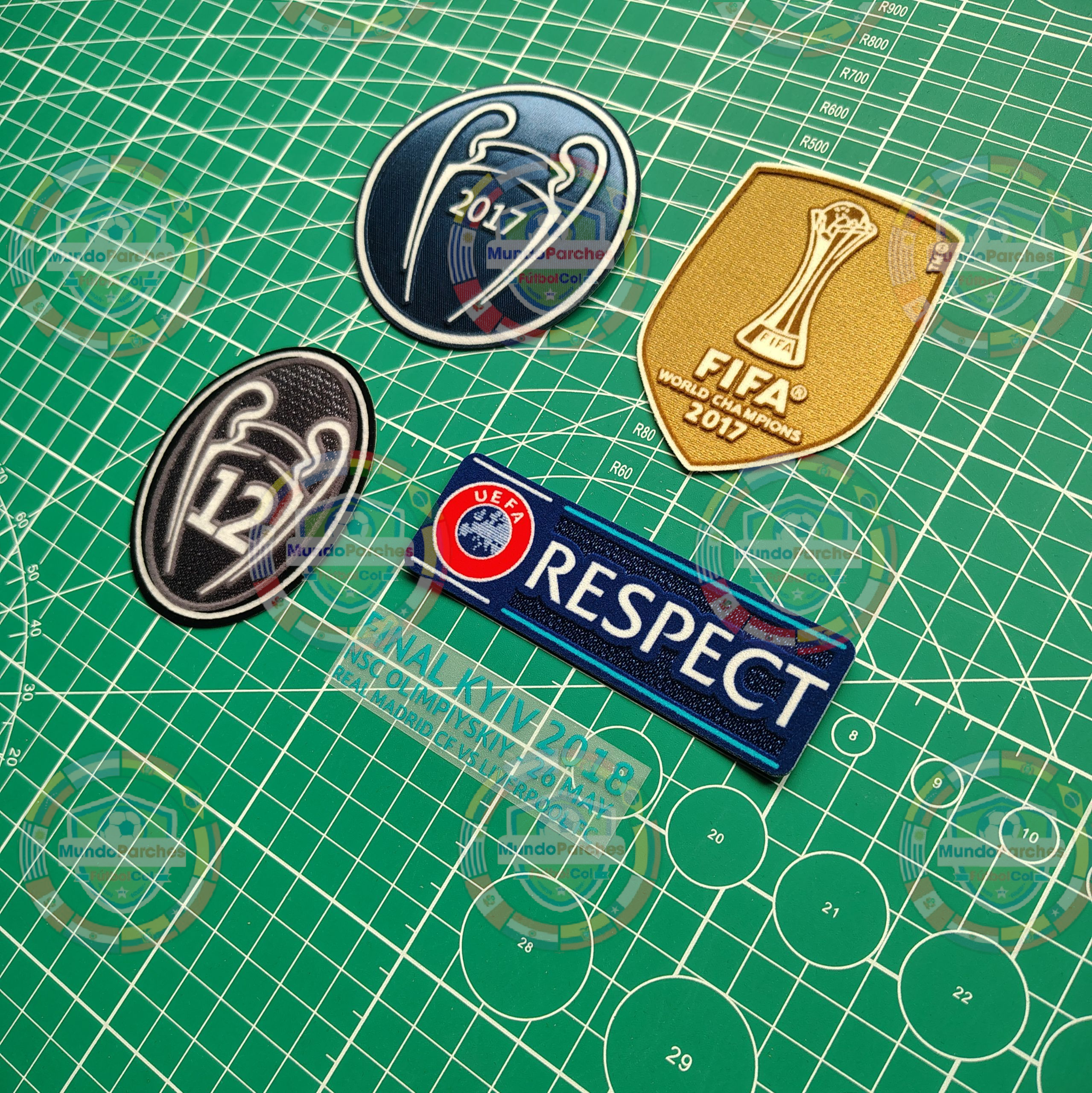 Set Parches Champions League Final 2018 Real Madrid Match Detail Kiev