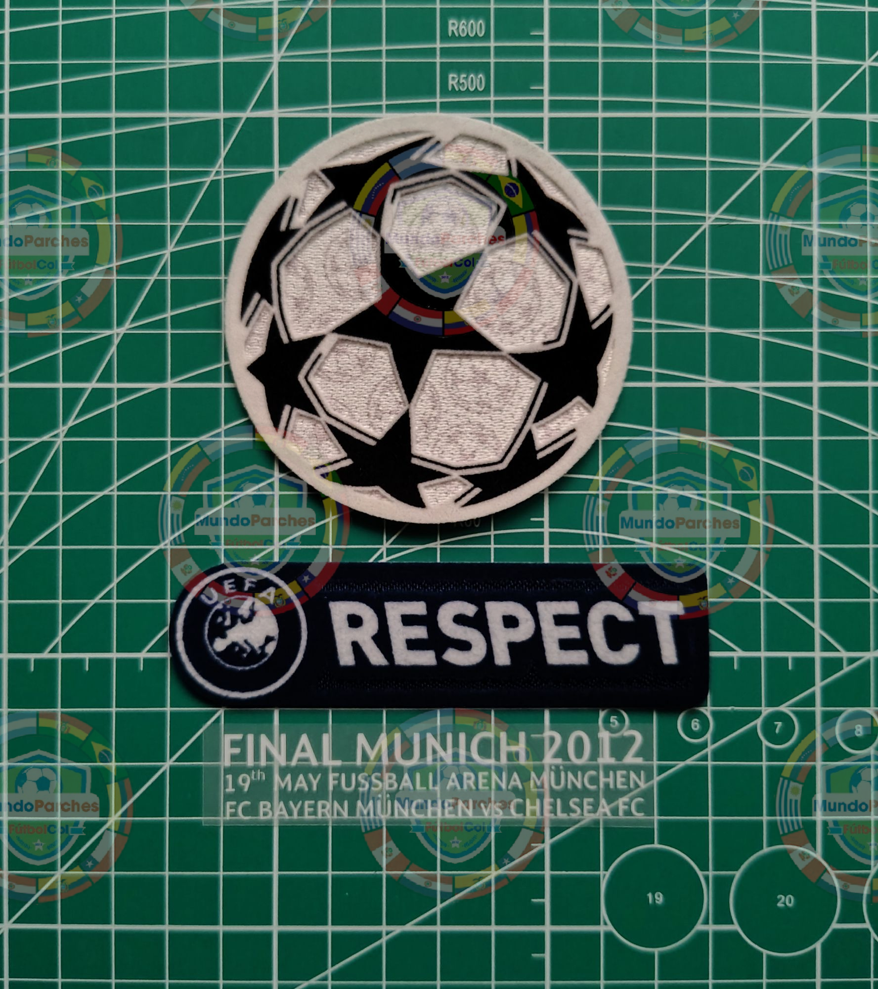 Set Parches Champions League Final 2012 Chelsea