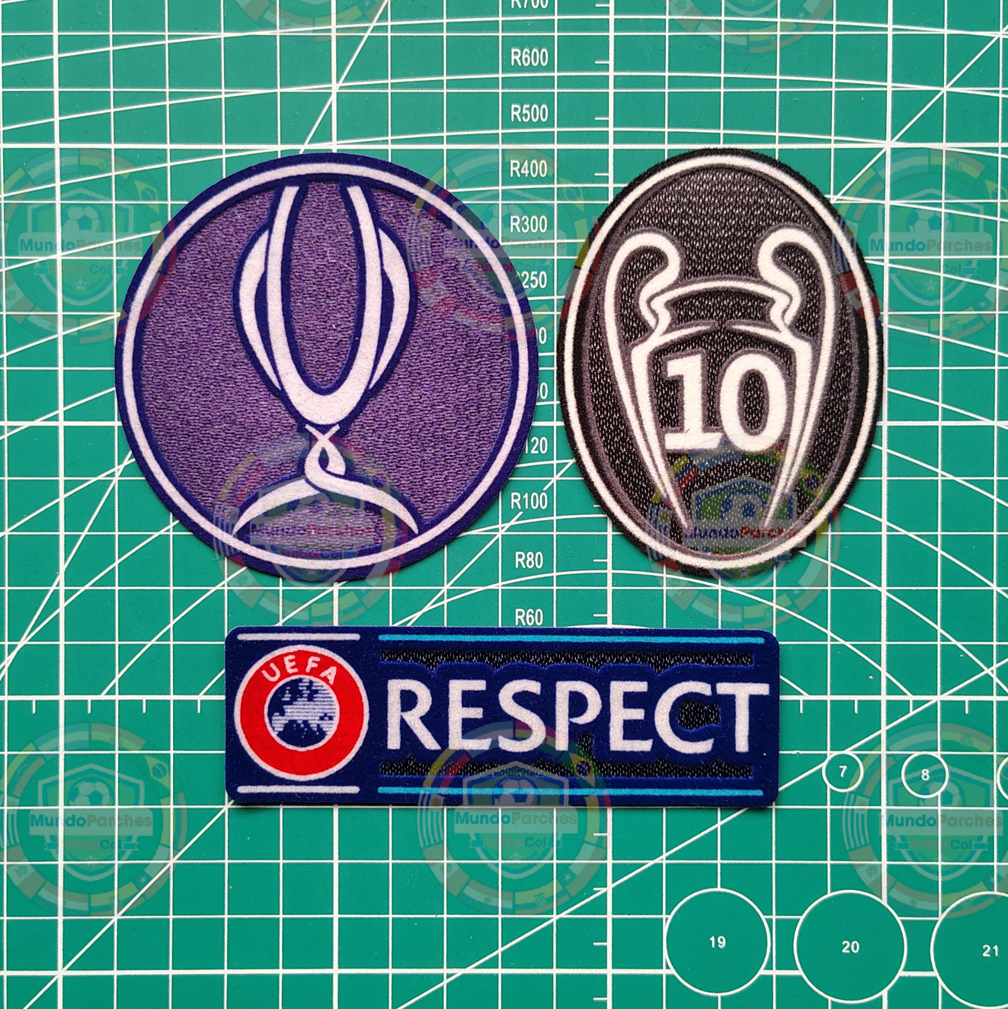 Set Parches Supercopa Europea 2014 Real Madrid