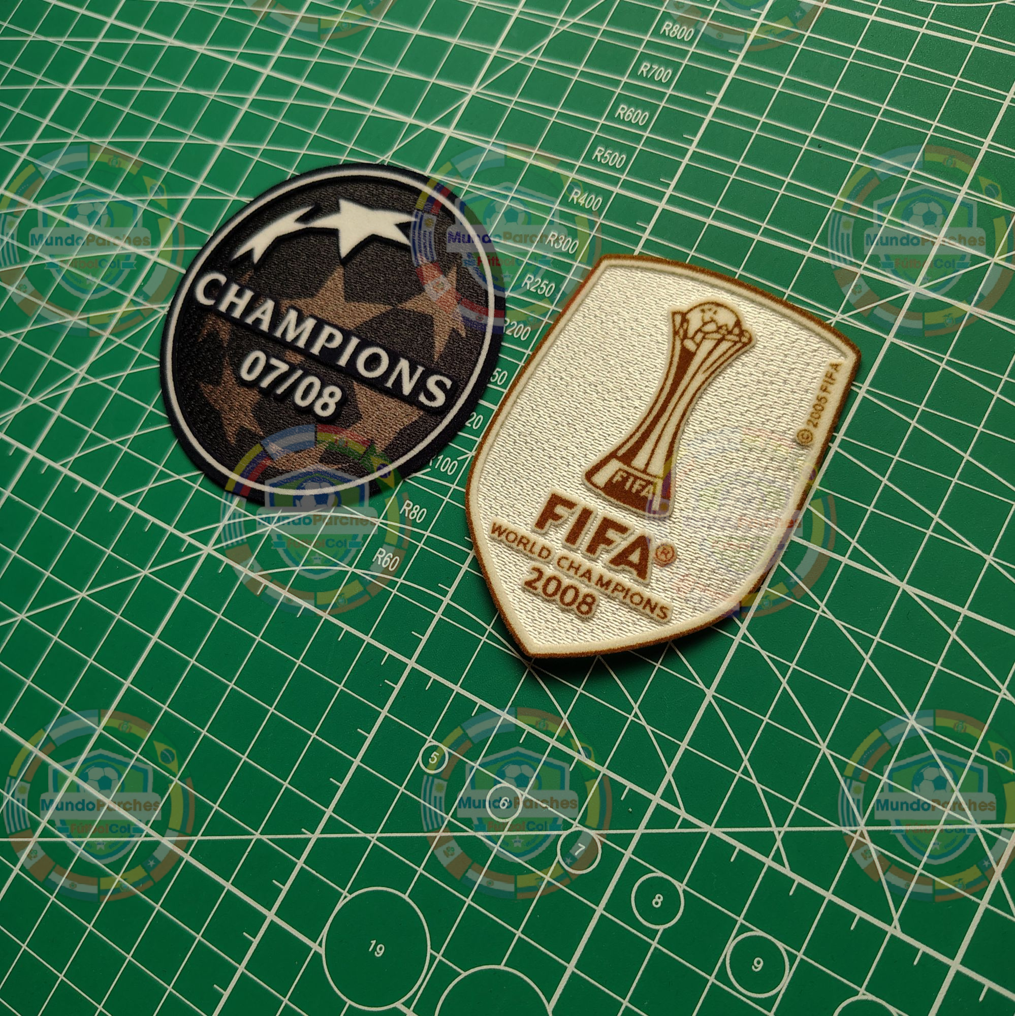 Set Parches Champions League 2008-2009 Manchester United