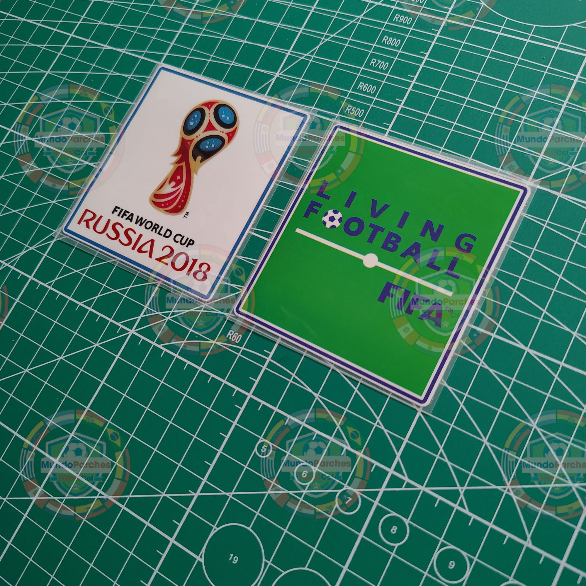 Set Parches Mundial Rusia 2018