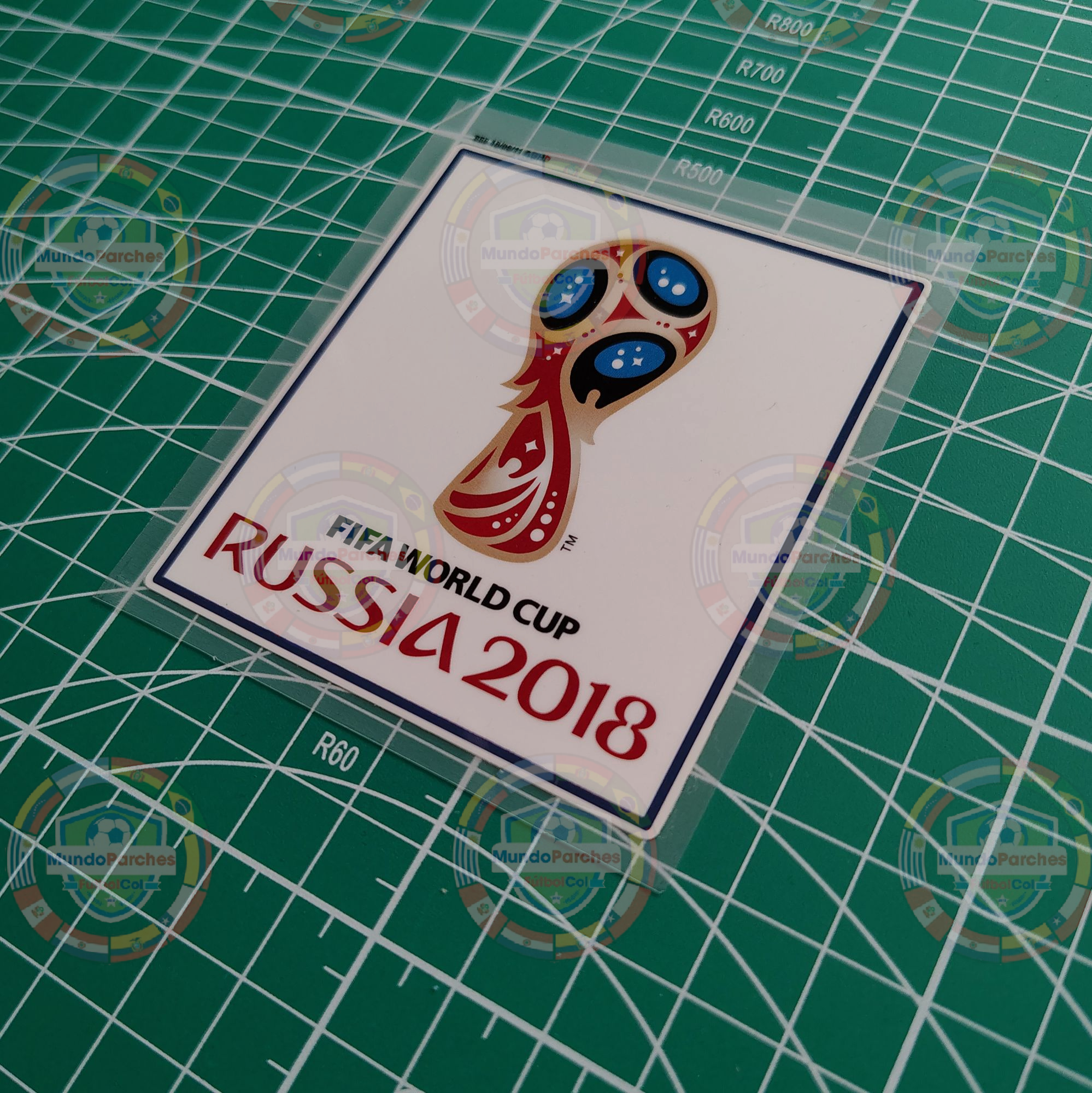Set Parches Mundial Rusia 2018 Originales