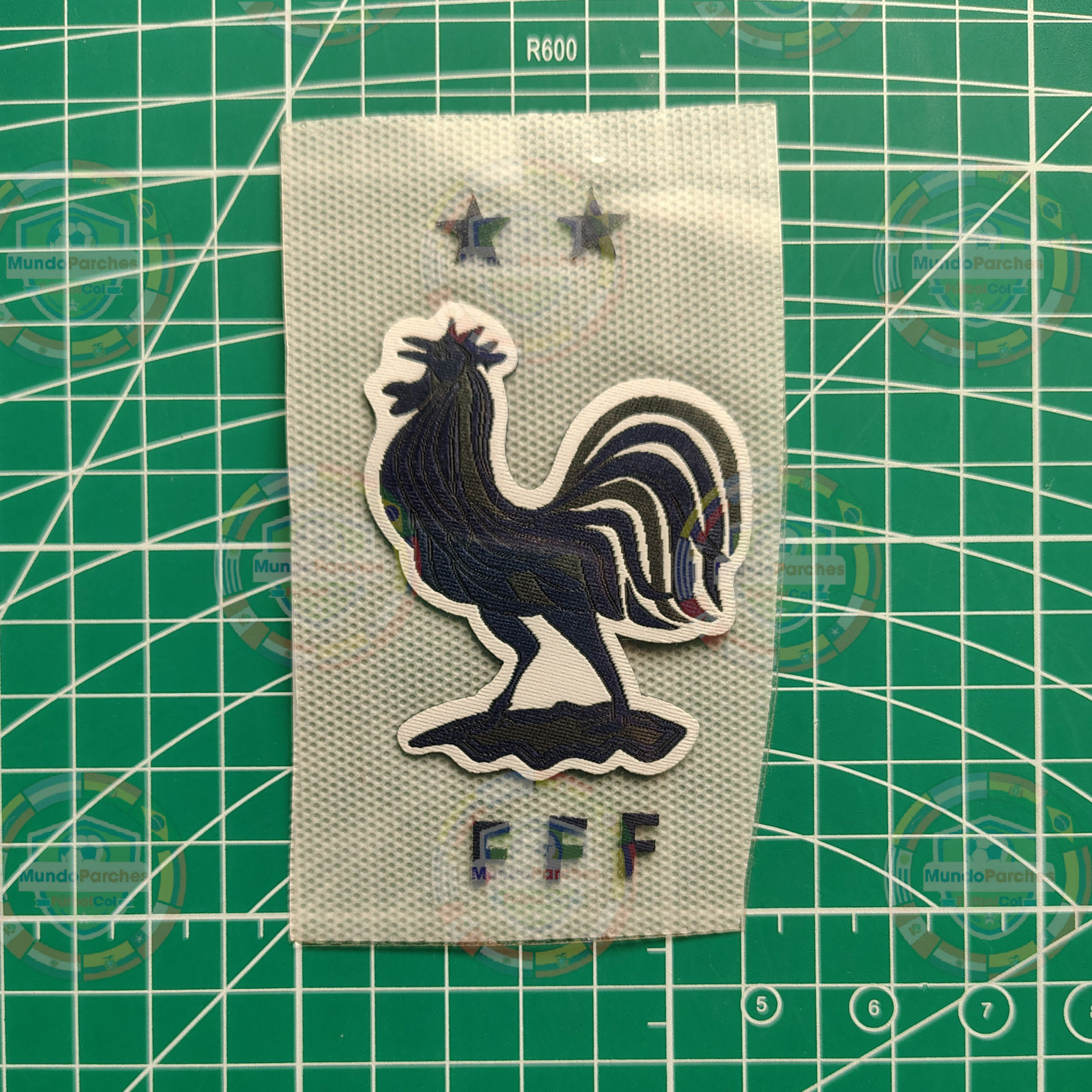 Escudo Selección Francia Material Tejido