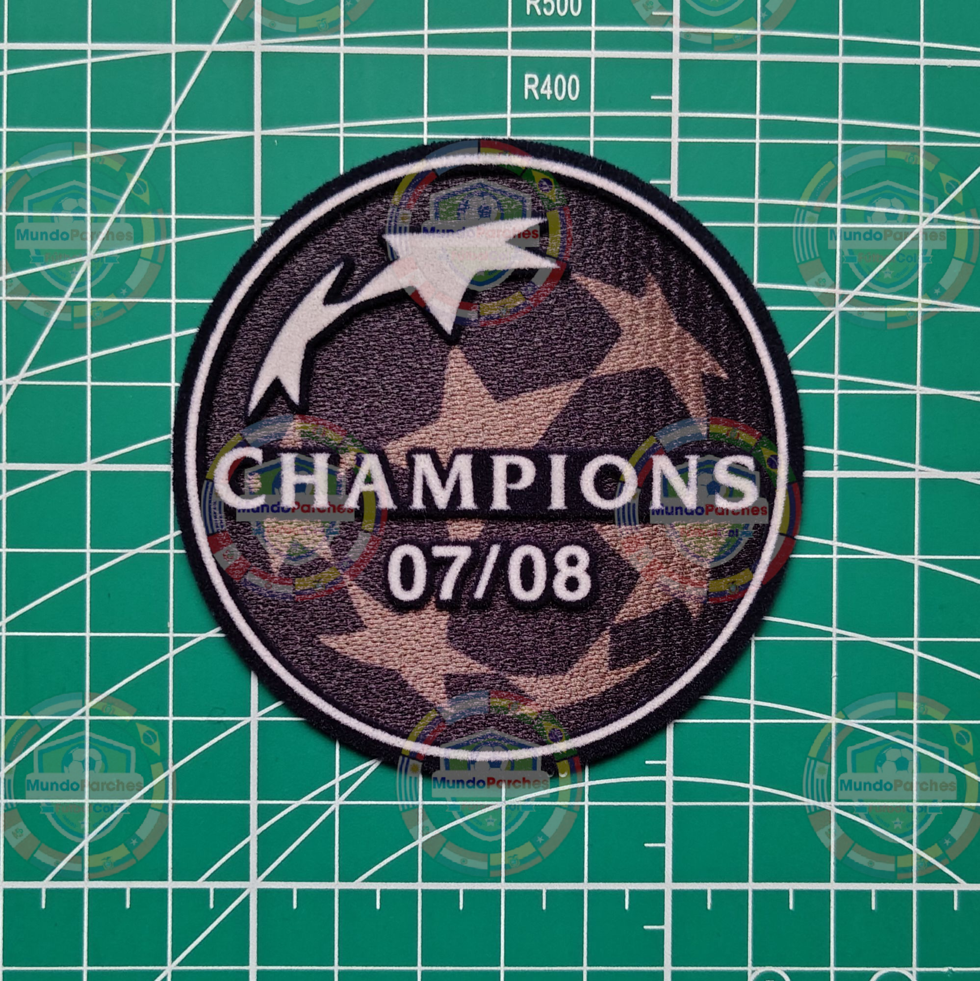 Set Parches Champions League 2008-2009 Manchester United