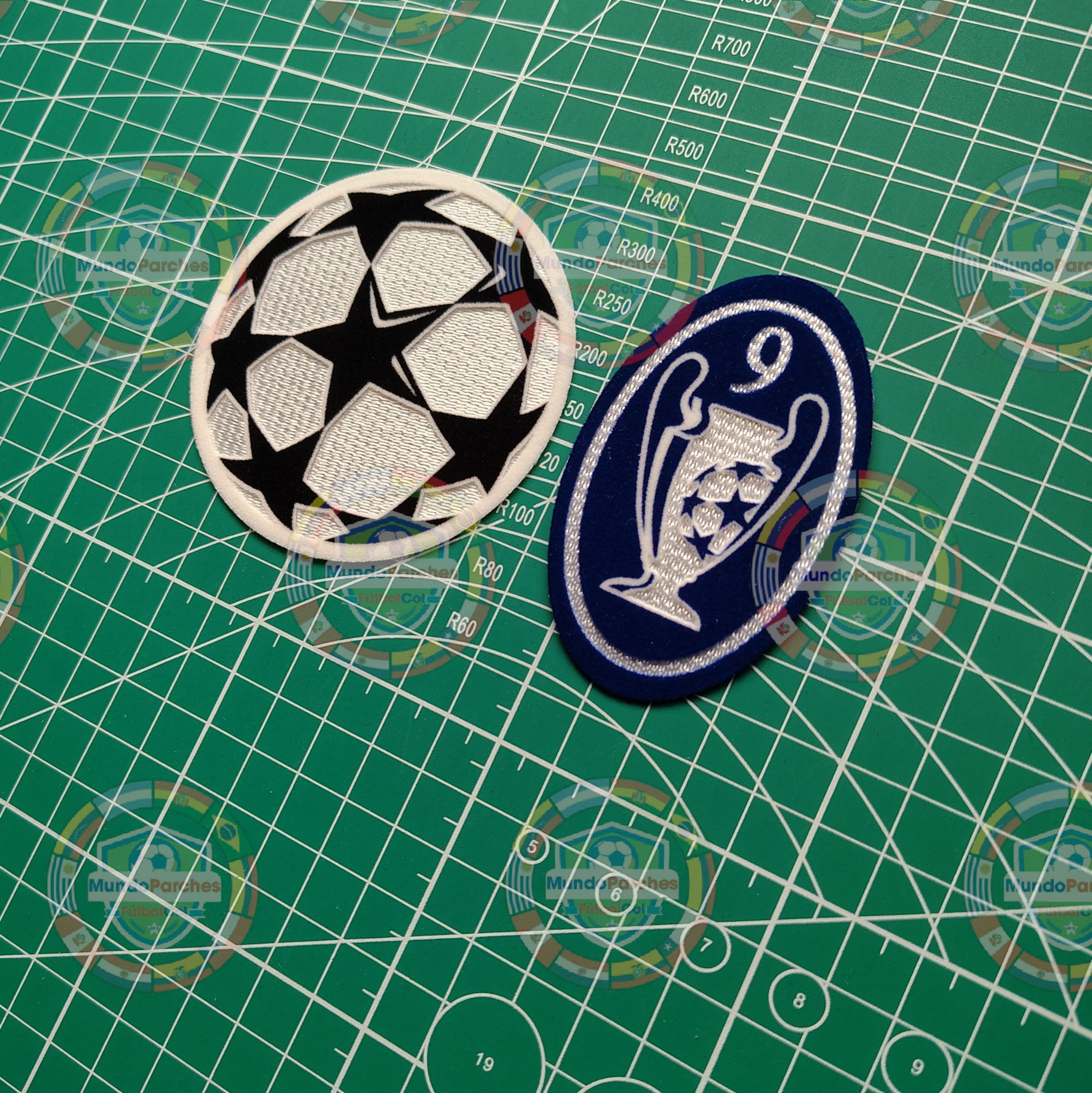 Set Parches Champions League 2005-2006 Real Madrid