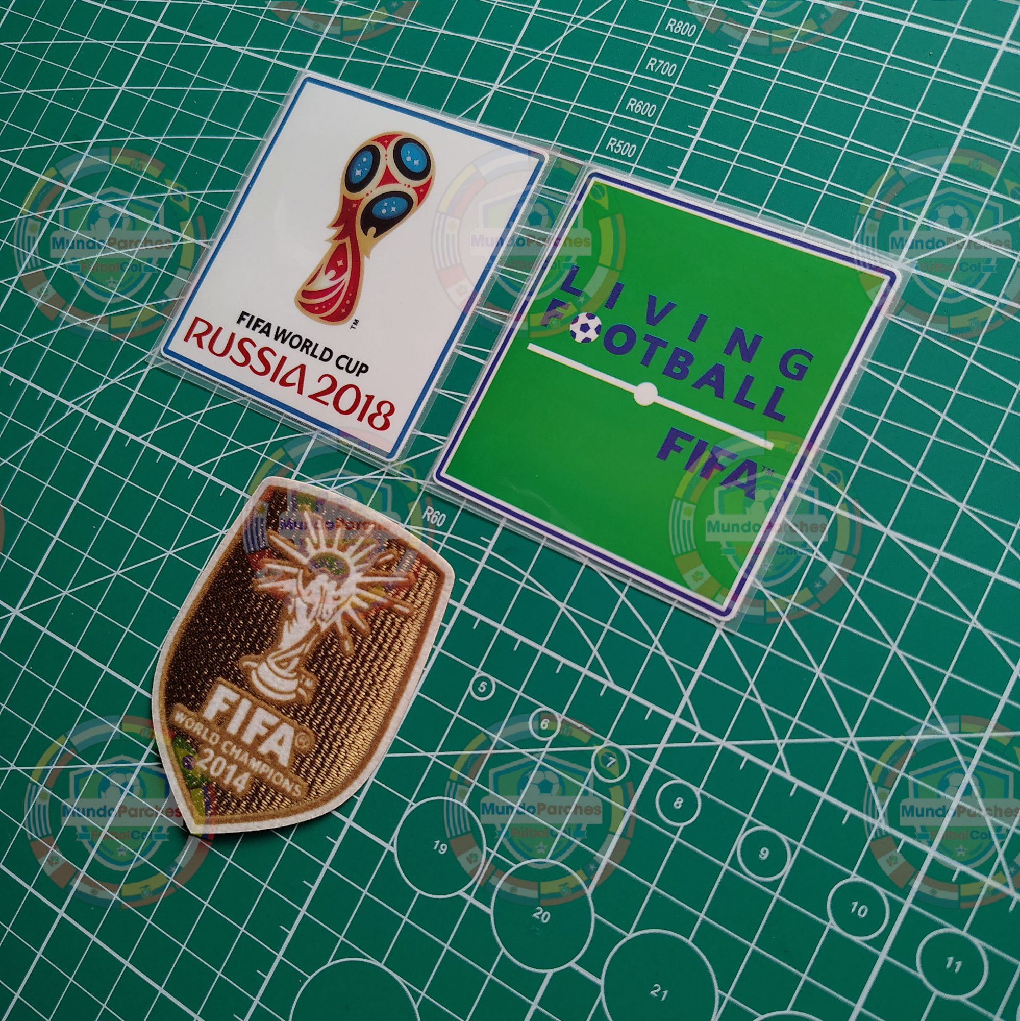 Set Parches Mundial Rusia 2018 Selección Alemania